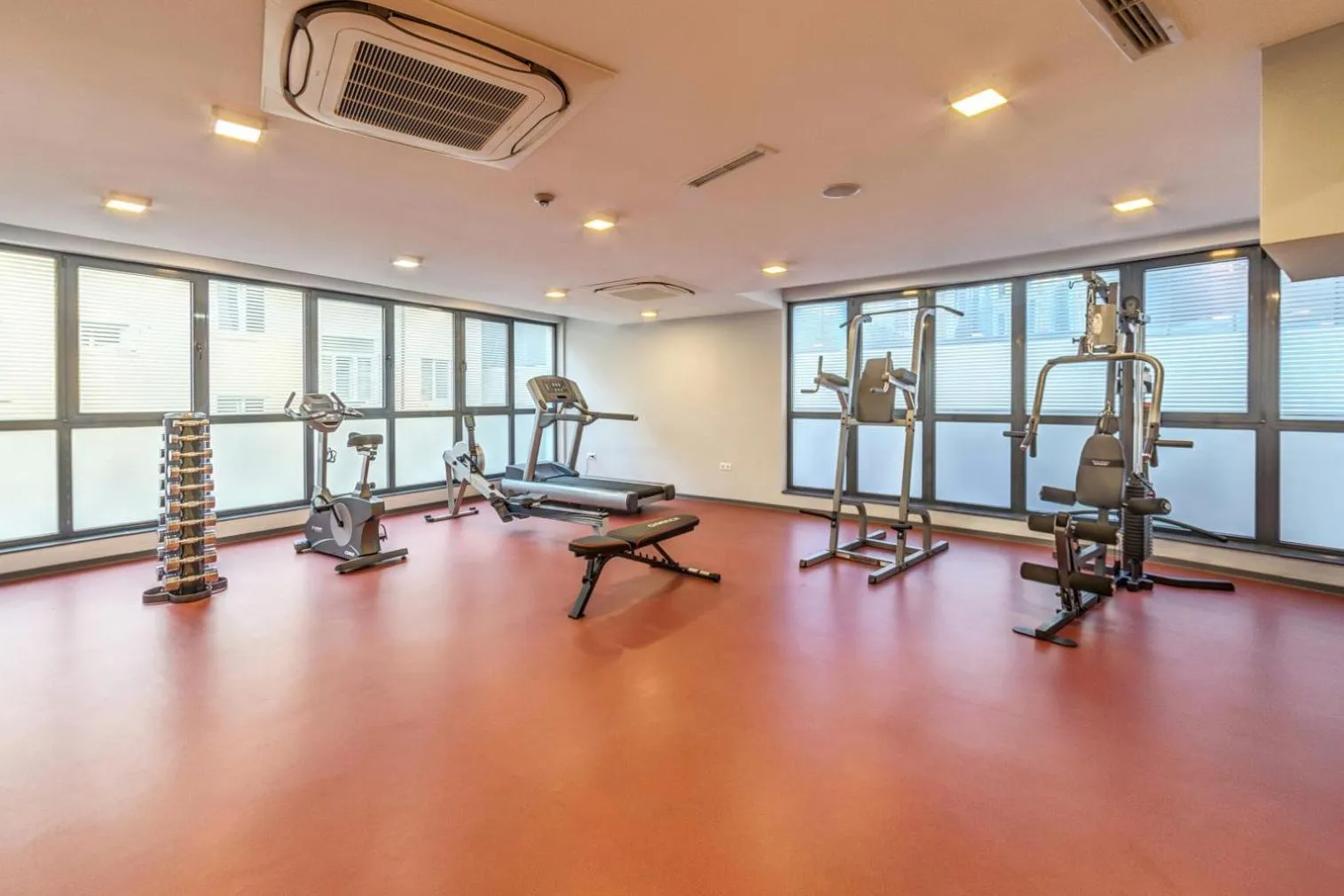 Fitness centre/facilities in Hotel COOP, Sofia