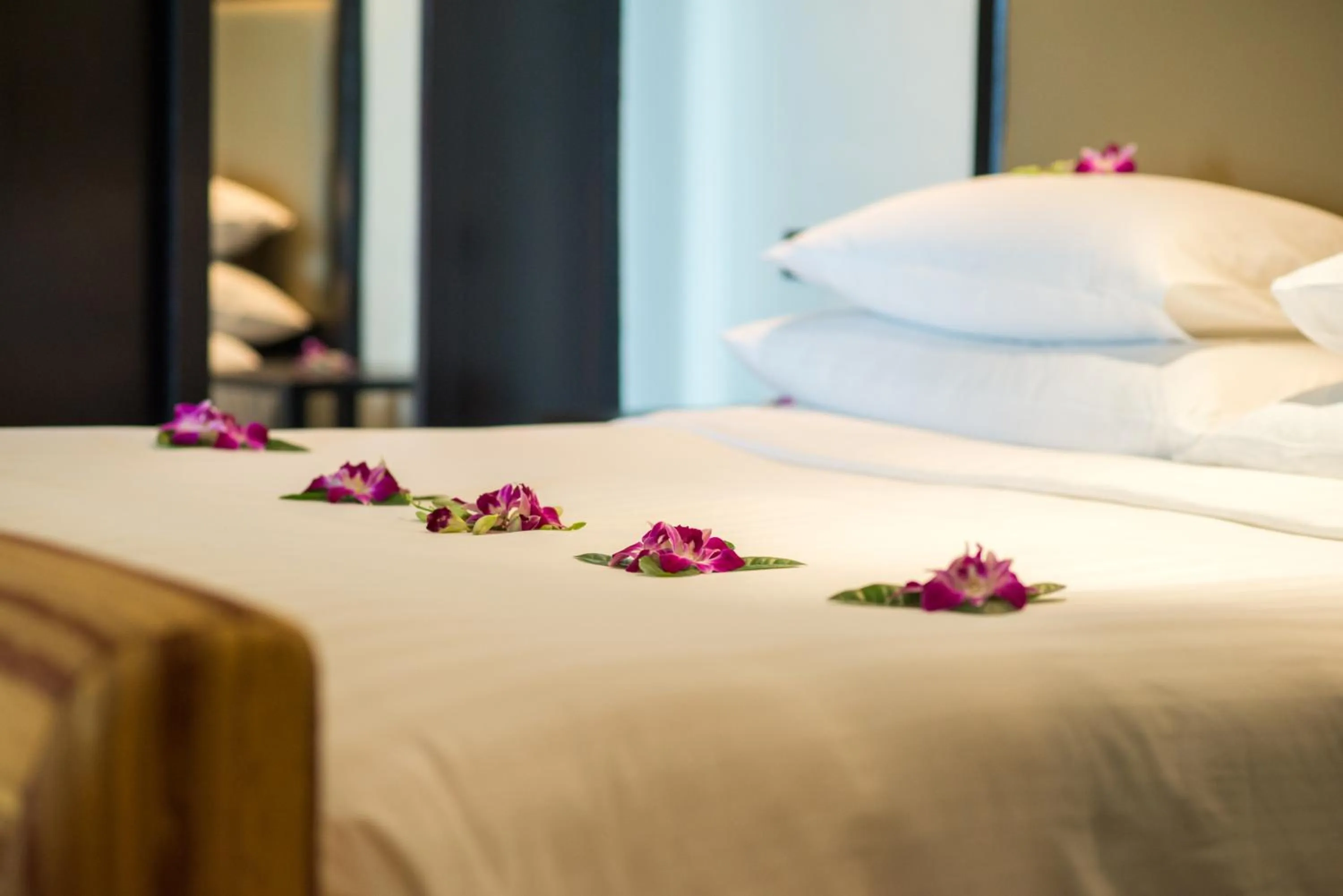 Bed in Andaman White Beach Resort - SHA Plus