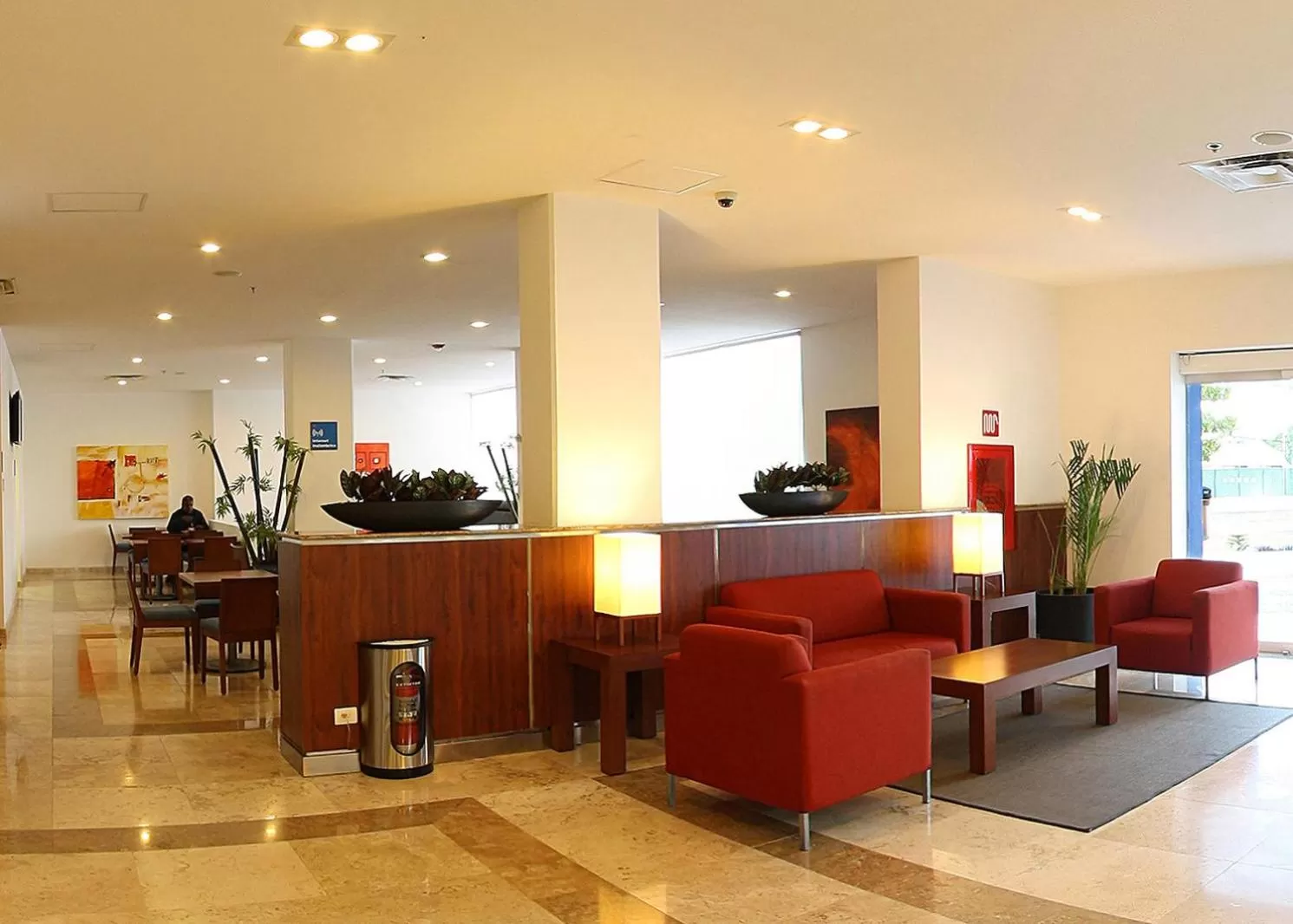 Lobby or reception in One Ciudad del Carmen Concordia
