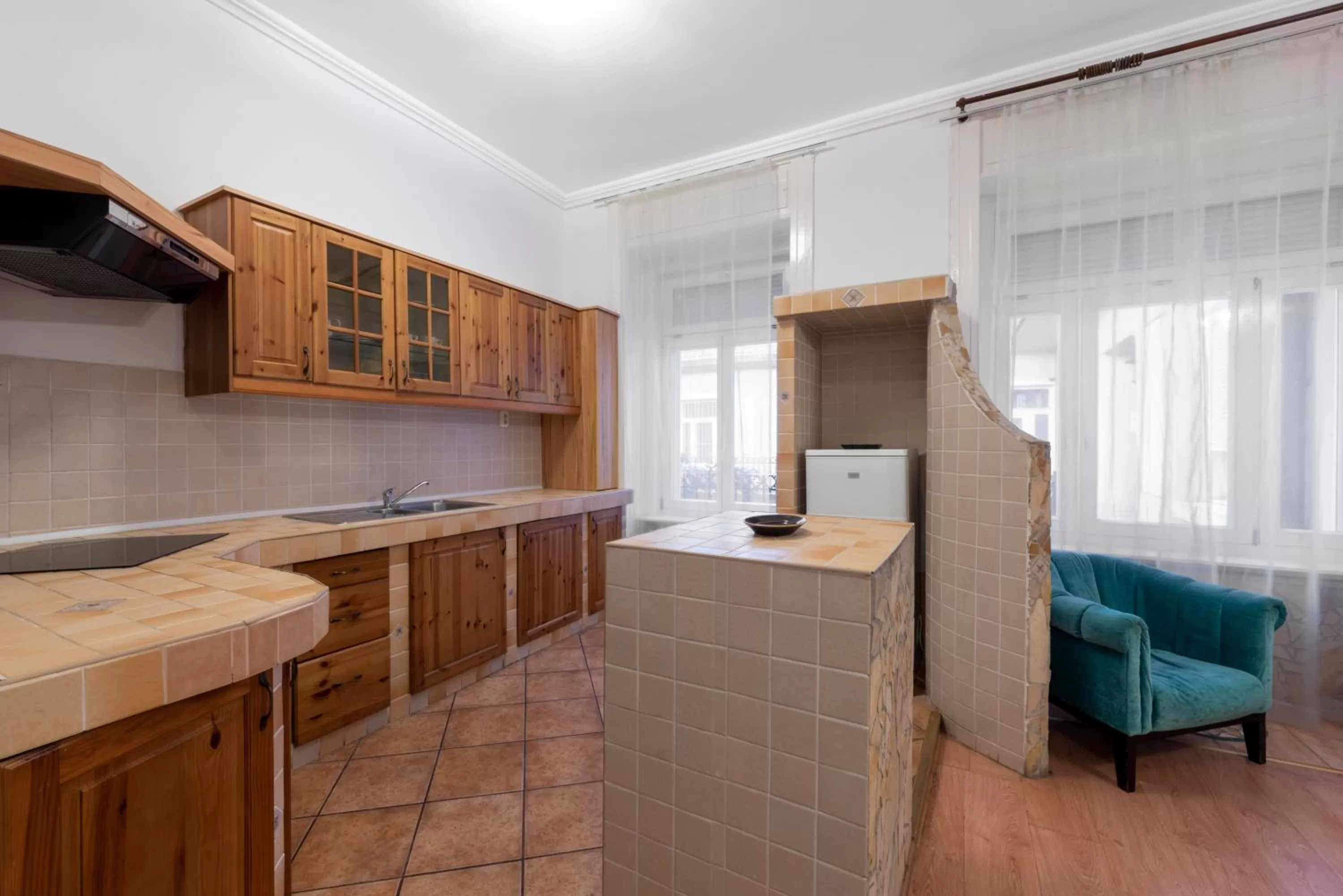 kitchen in Baross City Hotel - Budapest