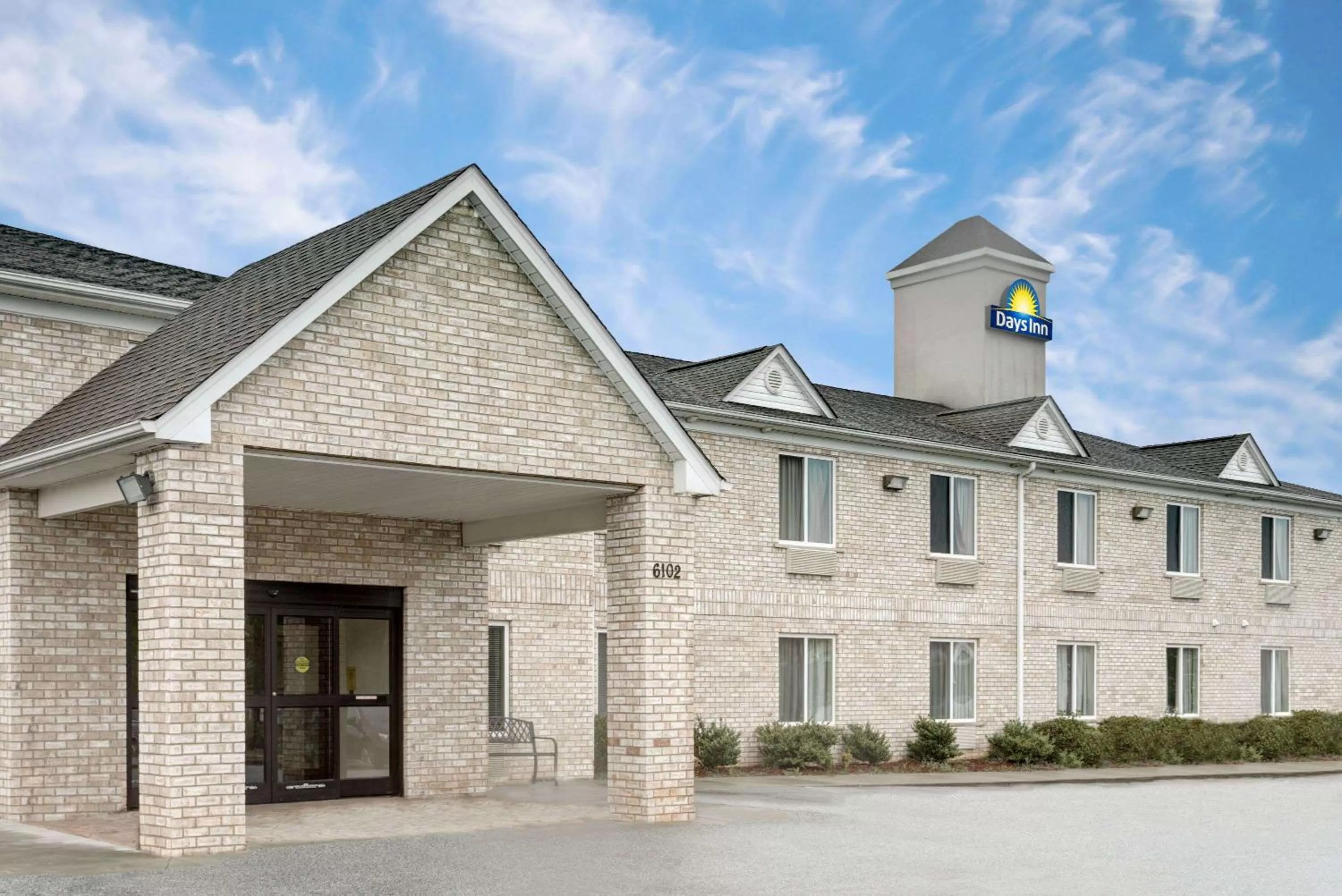 Property building in Days Inn by Wyndham Greensboro NC