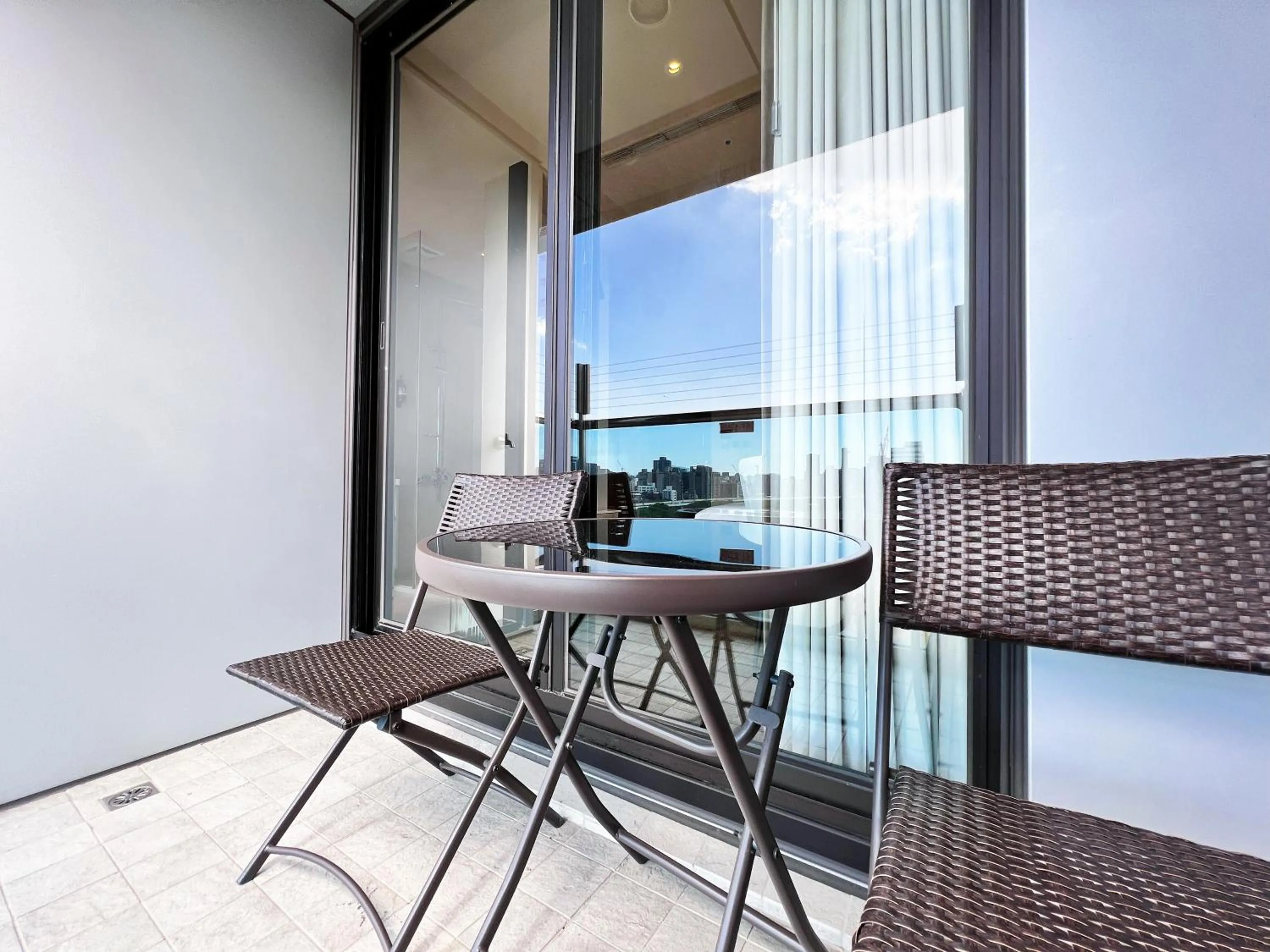 Patio in Wallsun Hotel