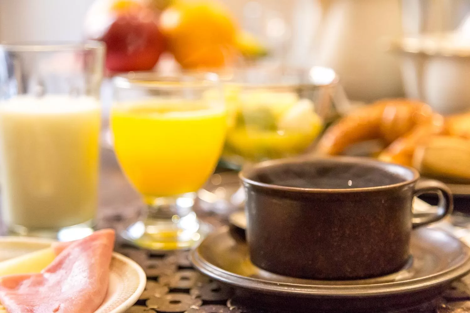 Continental breakfast in Virreinato Hotel Boutique