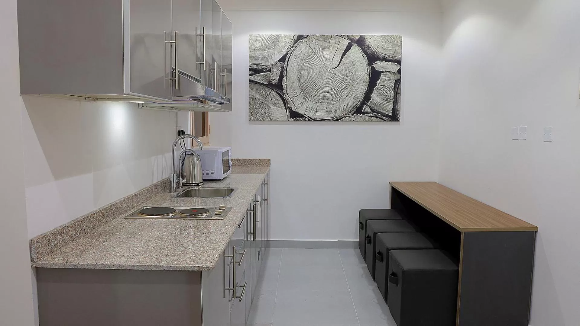 Kitchen or kitchenette in BHomed Salmiya