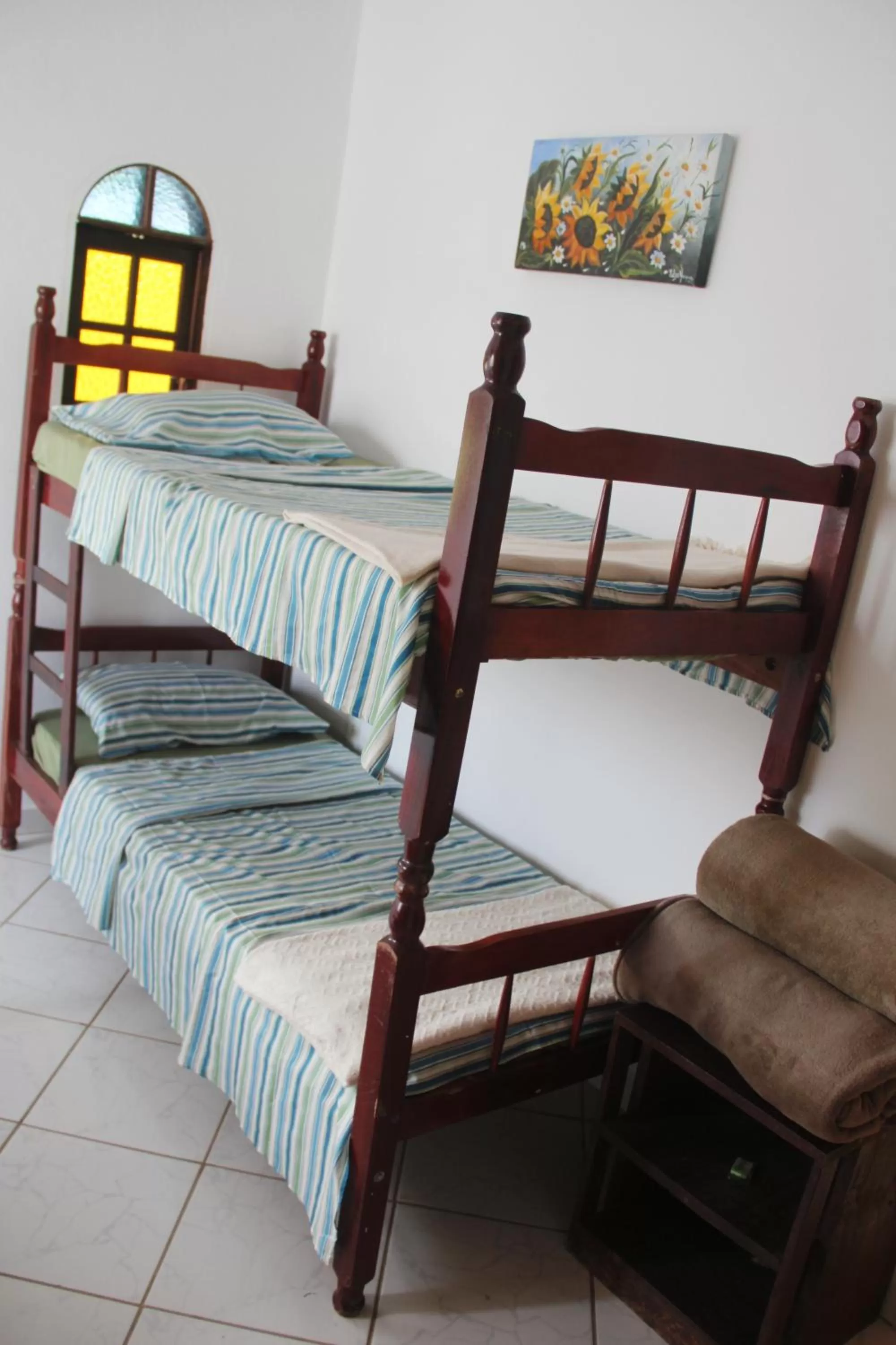 Bed in Pousada da Rose Paraty