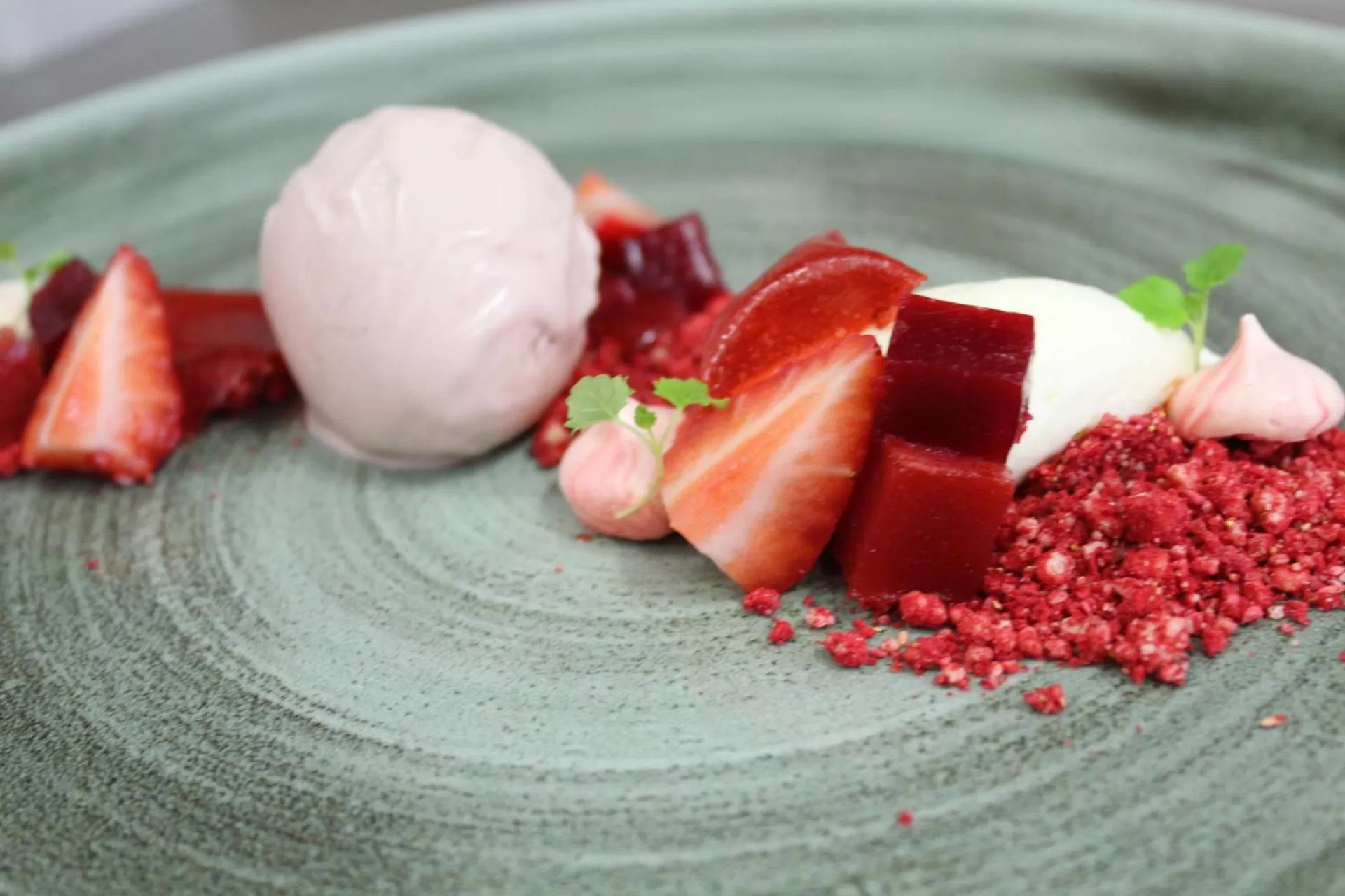 Food close-up in The Bath Arms Hotel