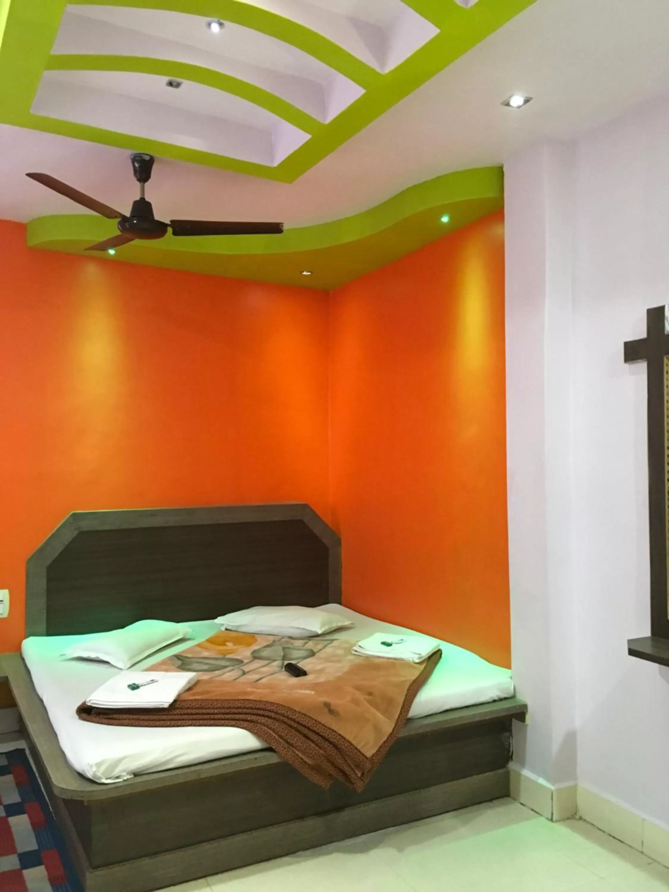 Bed in Hotel RAJVIHAR