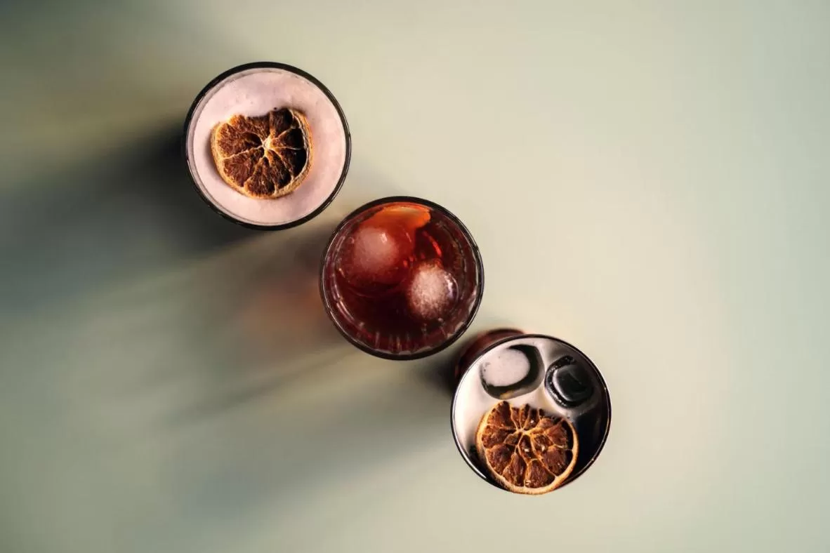 Alcoholic drinks in Bazzar Boutique Hotel