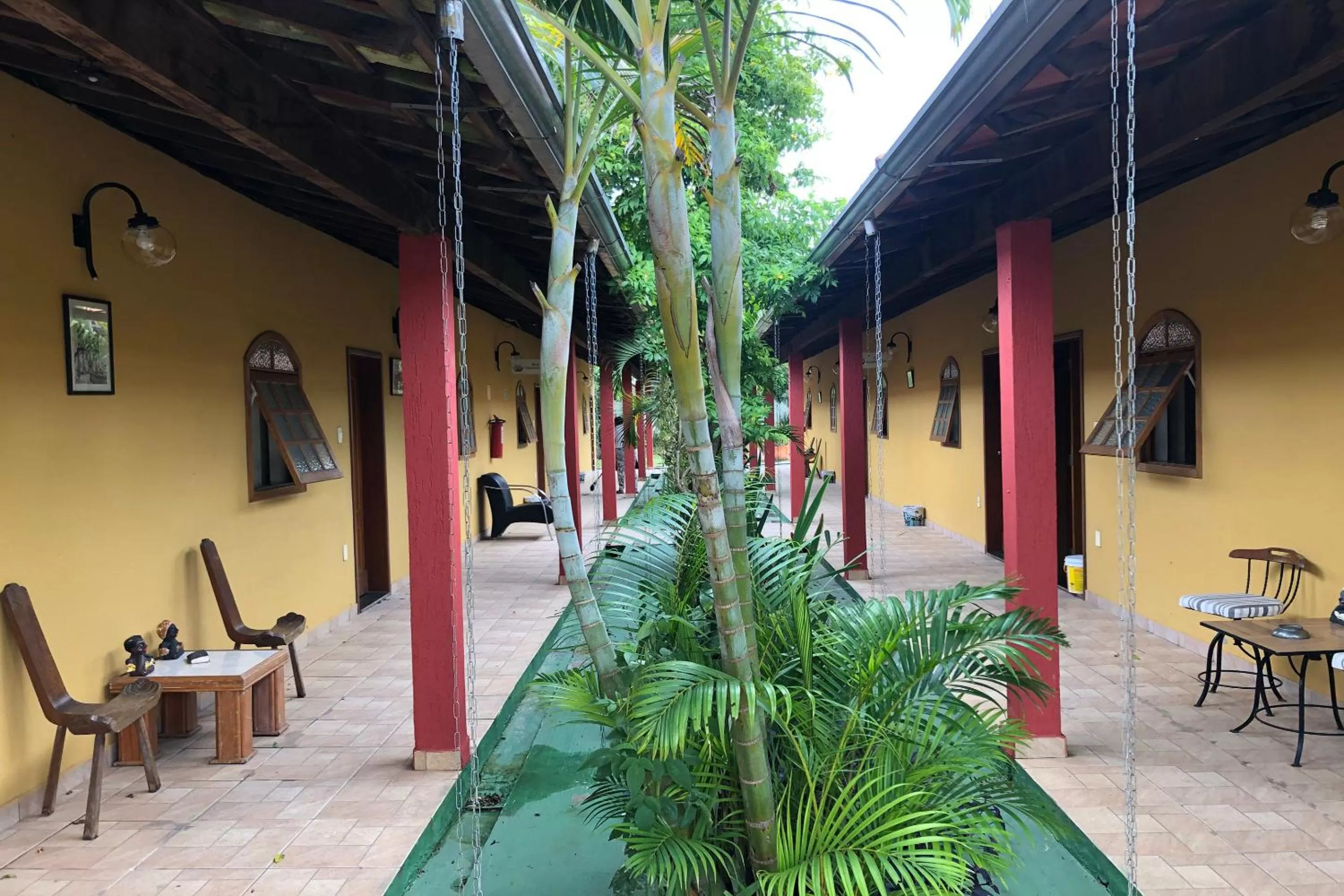 Lobby or reception in Pousada Caminho Dos Sinos