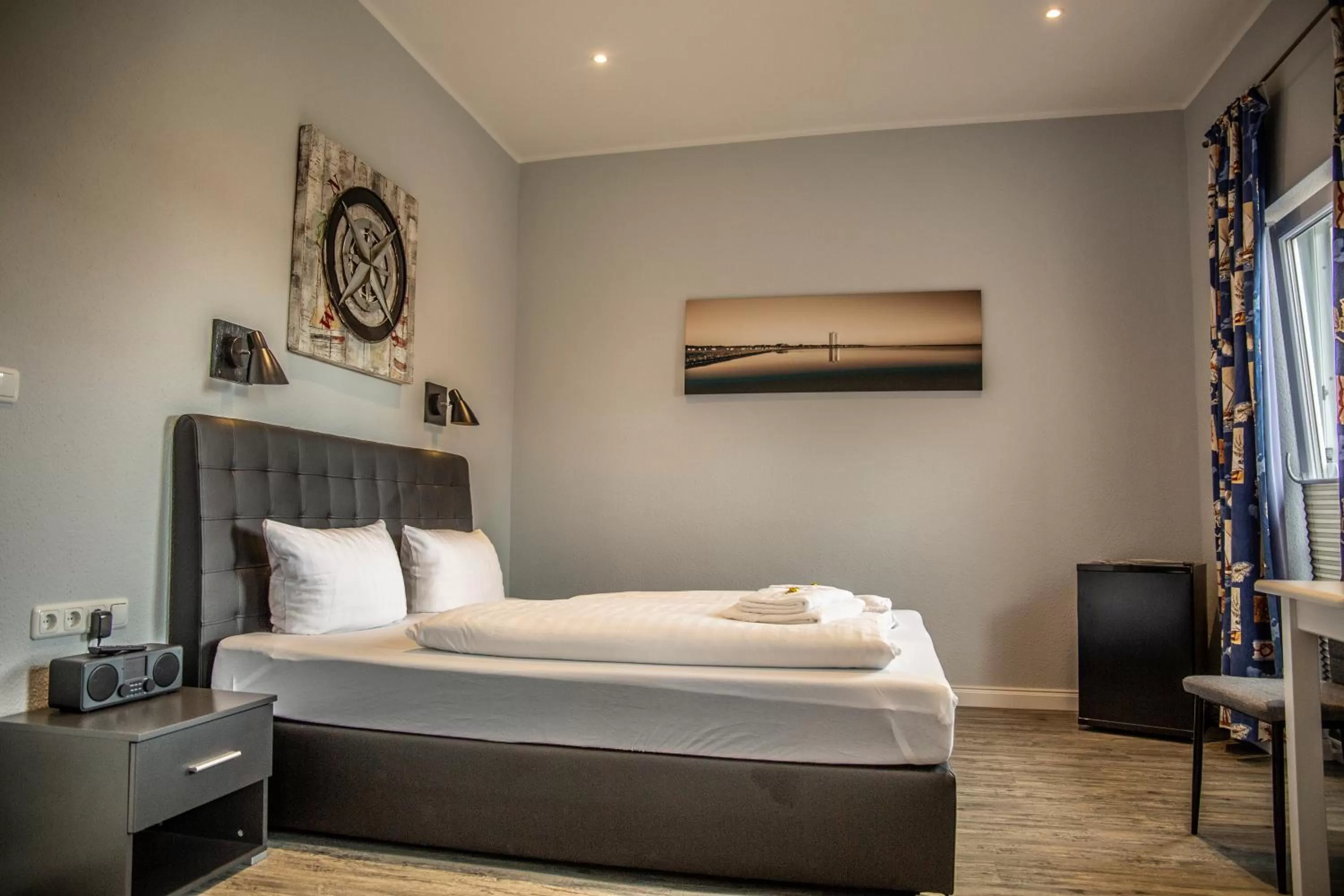 Bed in Hotel Tum Stüürmann