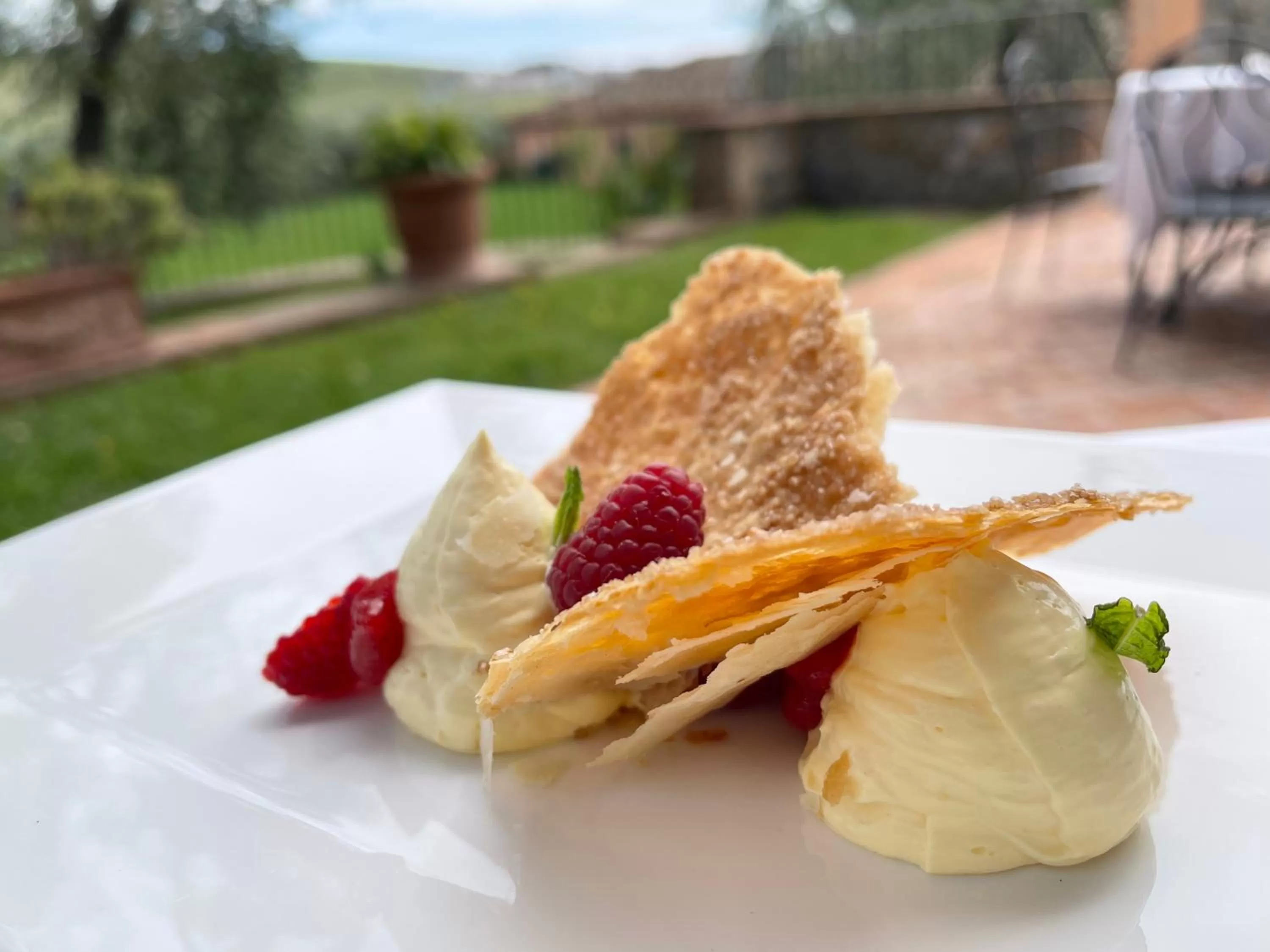 Food in Villa Preselle Country Resort