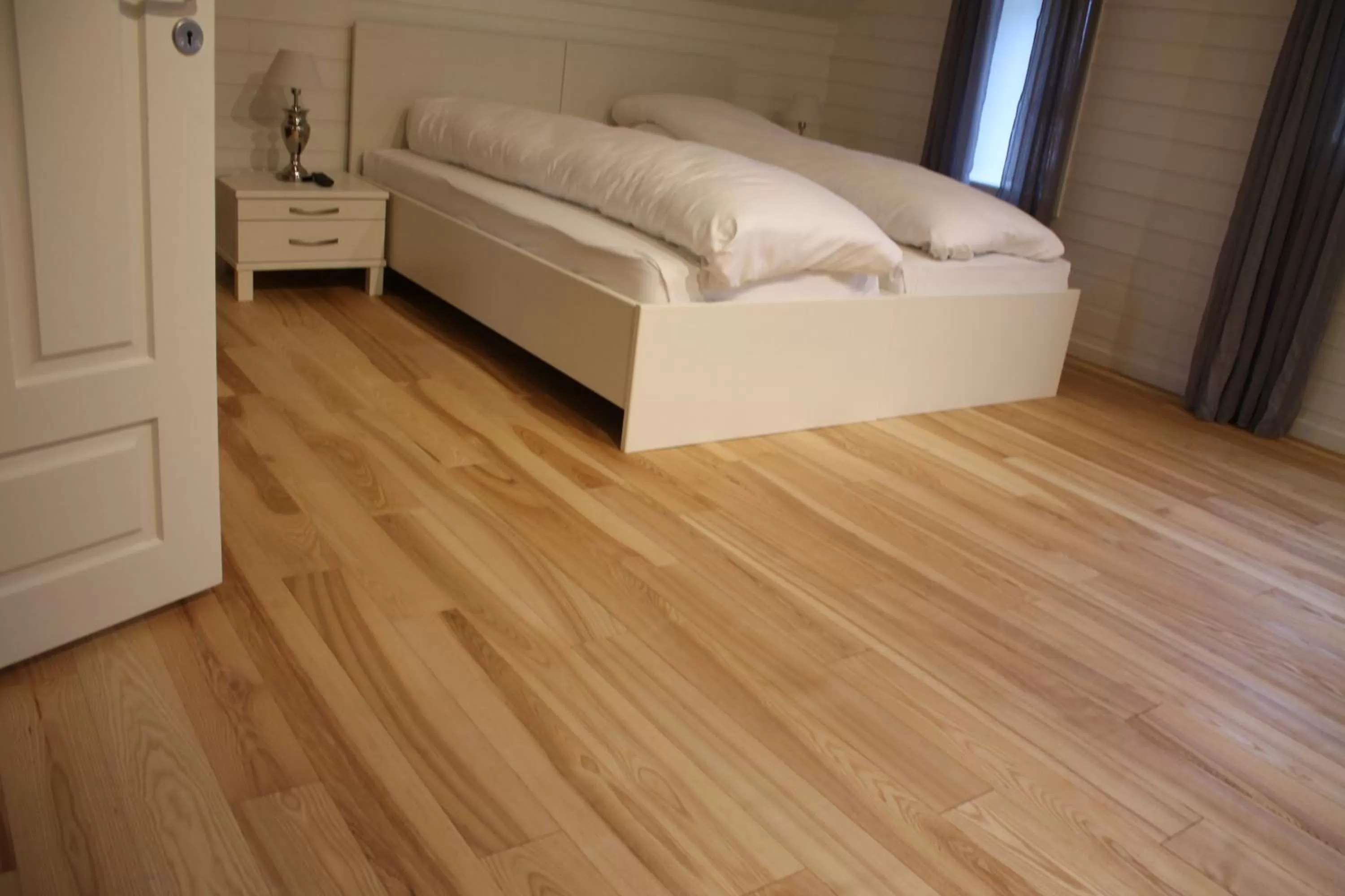 Patio, Bed in Kløver Hotel