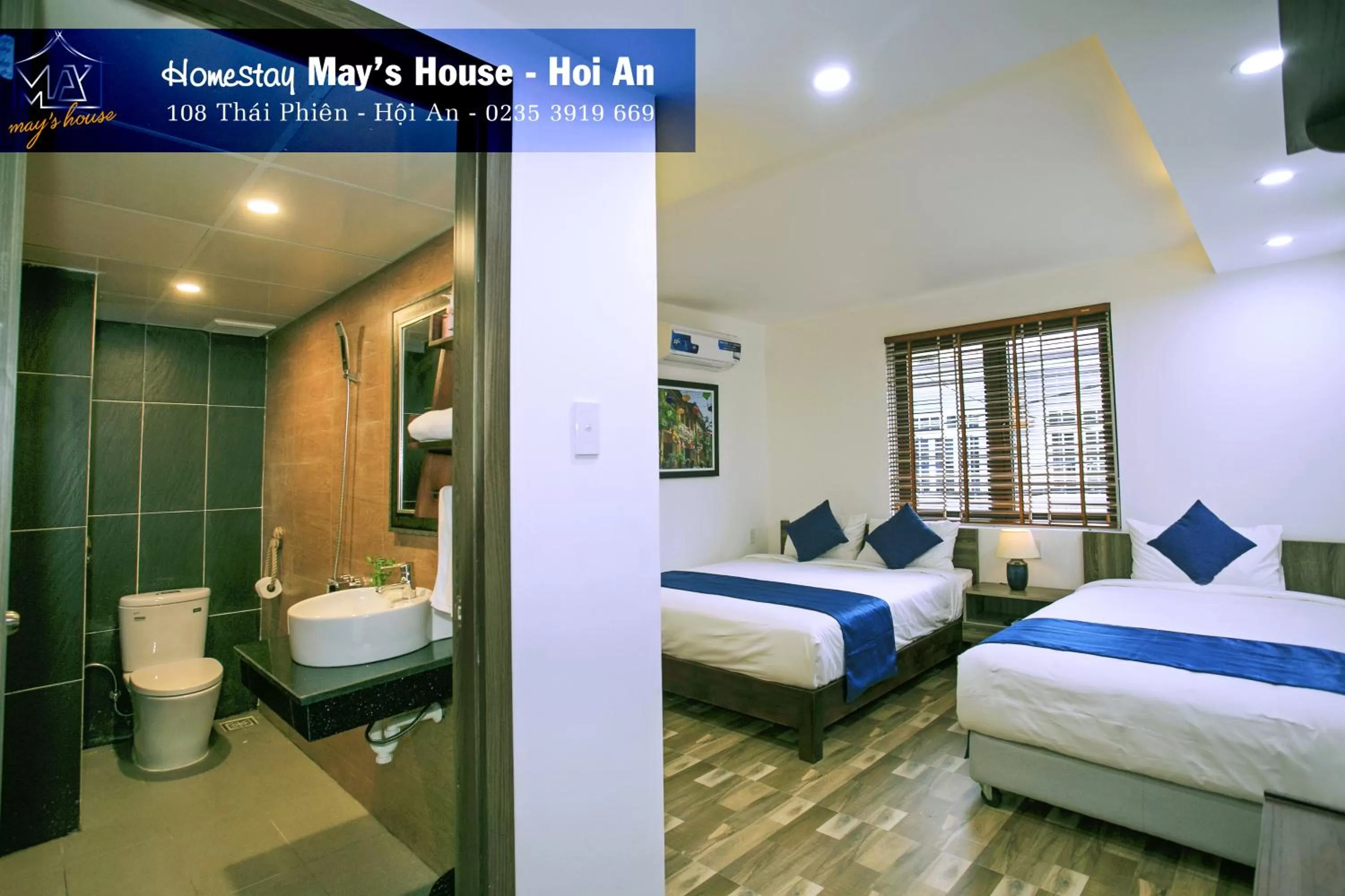 Bed in May's House Hoi An