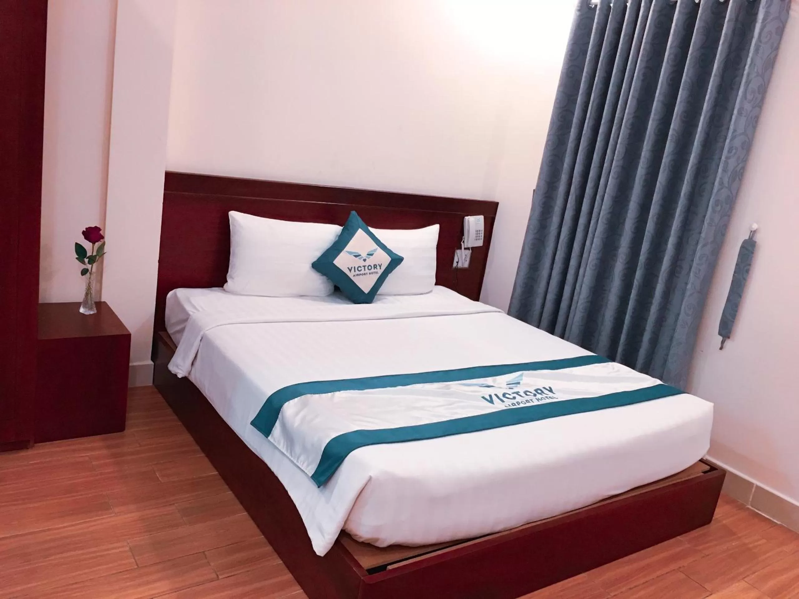 Bed in Victory Airport Hotel