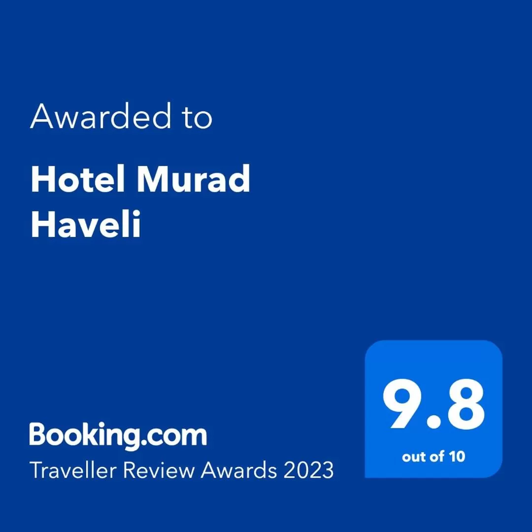 Logo/Certificate/Sign/Award in Hotel Murad Haveli