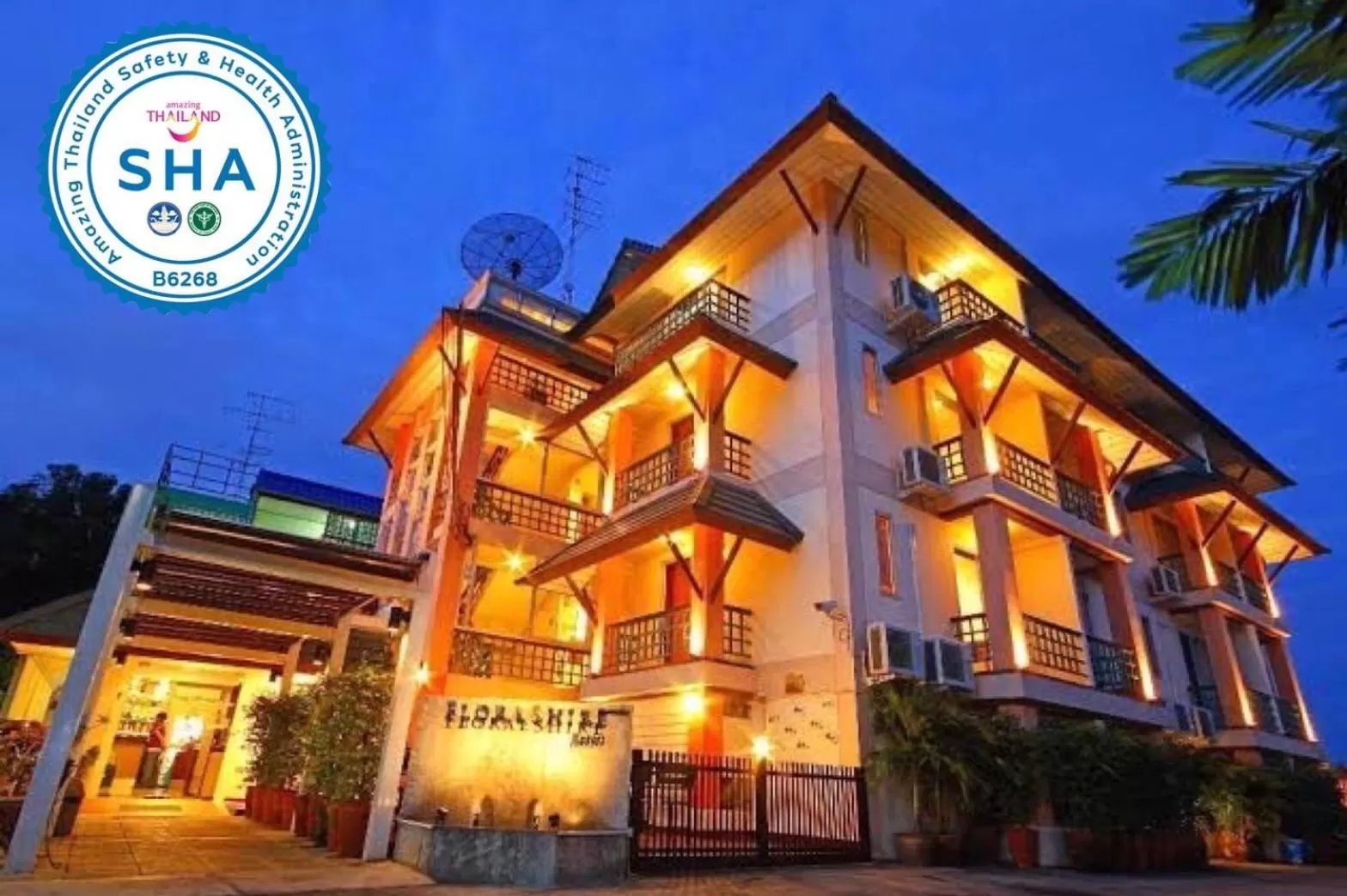 Property building in Floral Shire Suvarnabhumi Airport