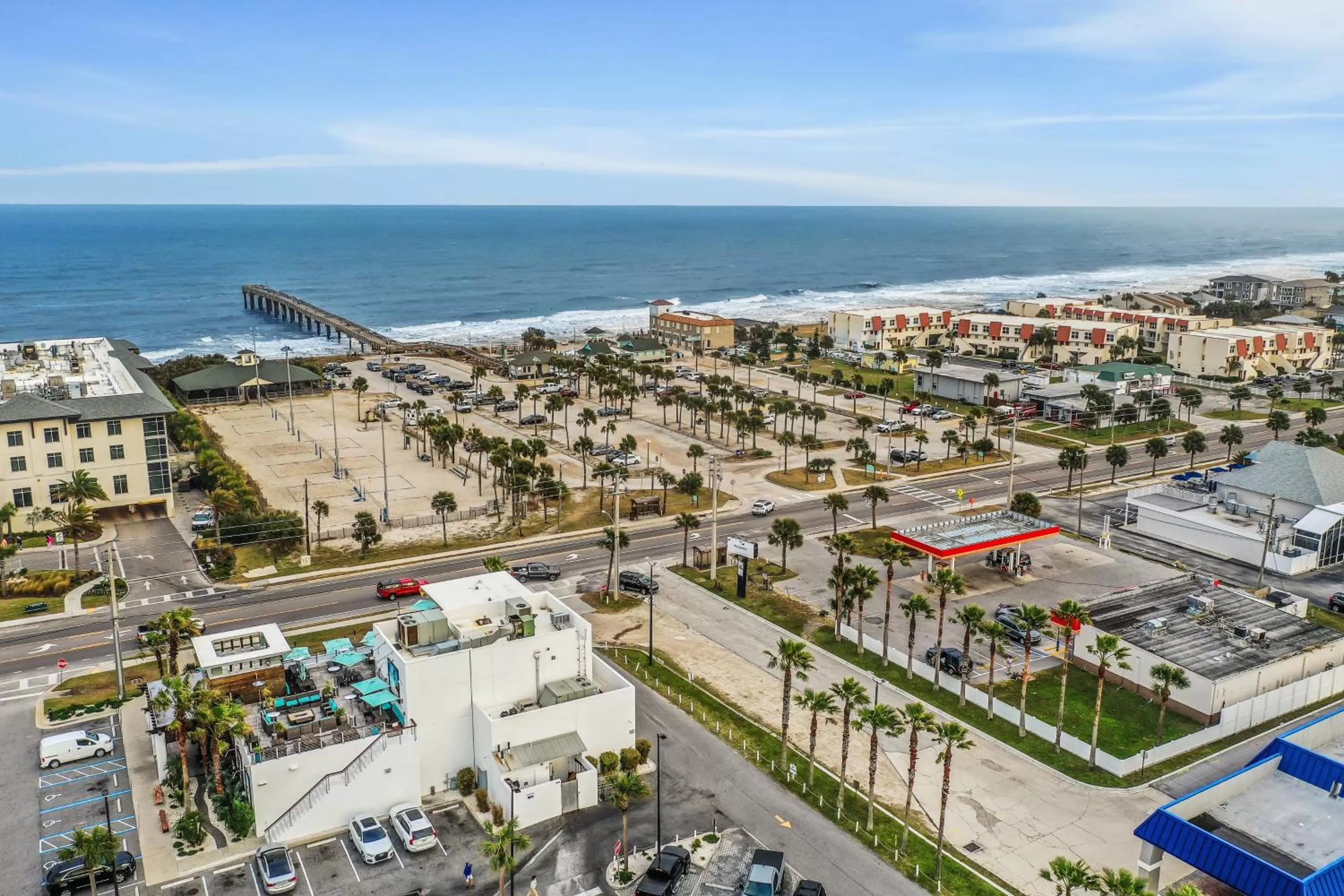 Bird's-eye View in Clipper Cabana Beachwalk Condo