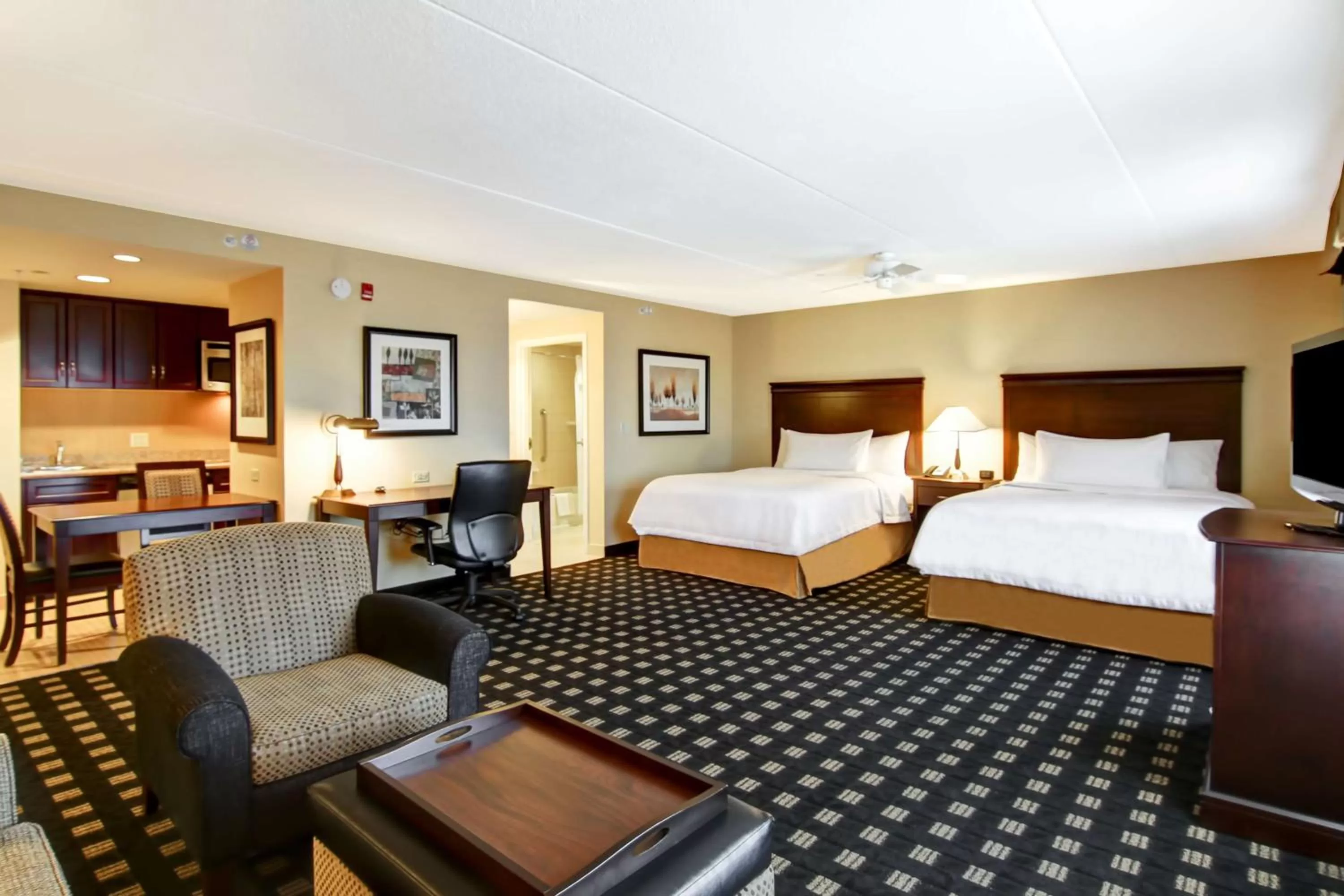 Bedroom, Bed in Homewood Suites by Hilton Toronto Airport Corporate Centre