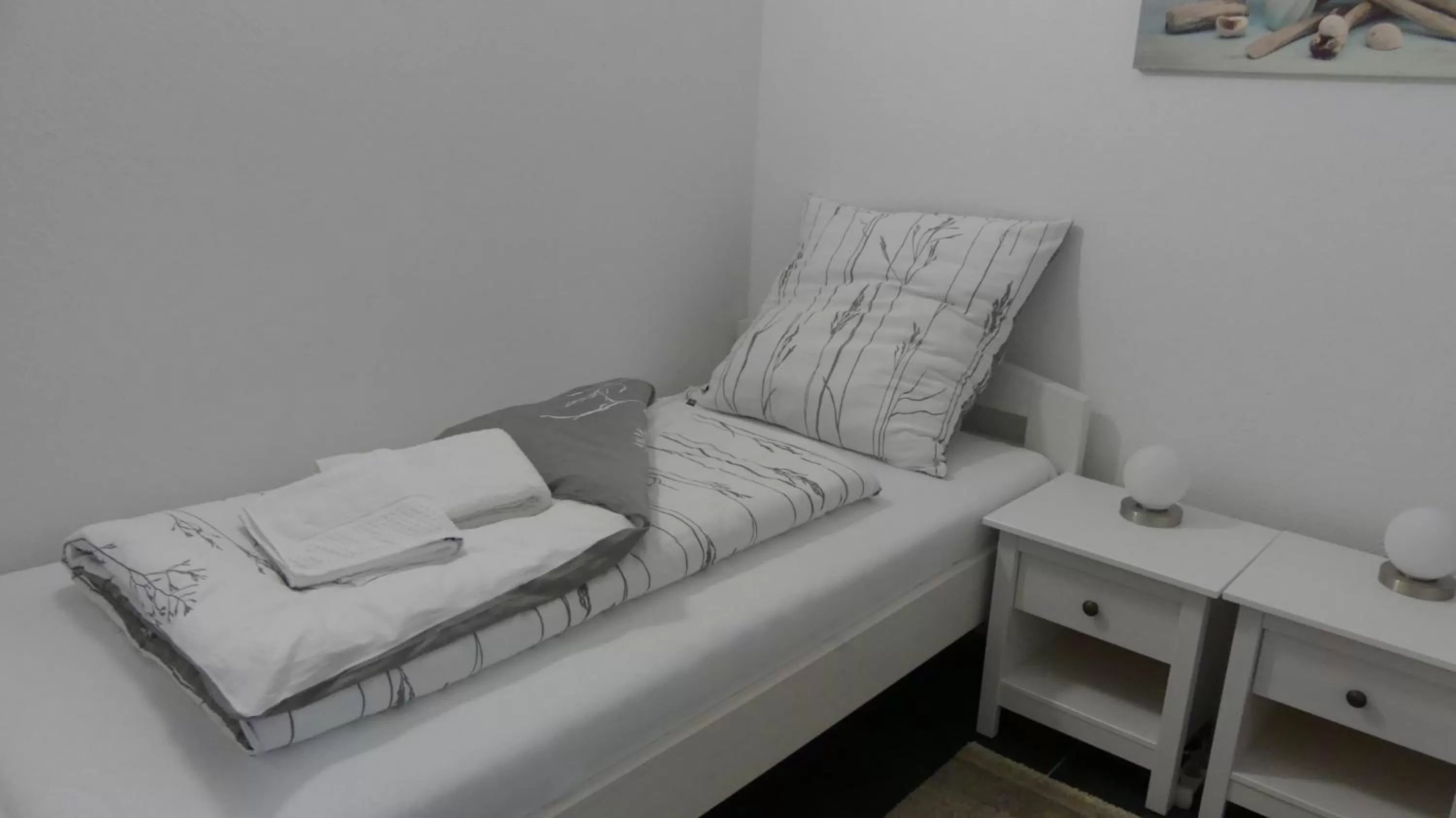 Bed in Hotel Zum Böhmegrund