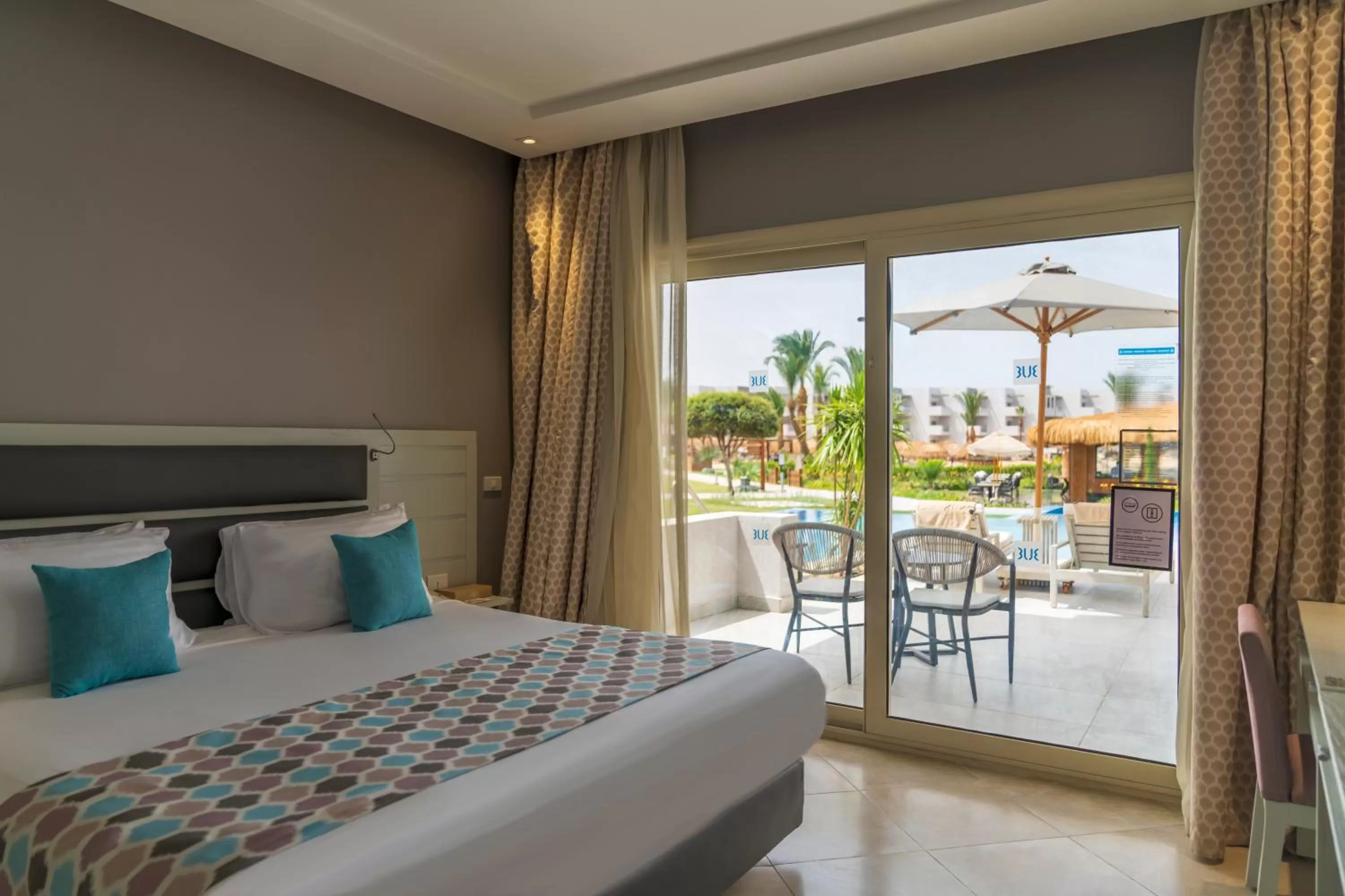 View (from property/room), Bed in Sunrise Crystal Bay Resort -Grand Select