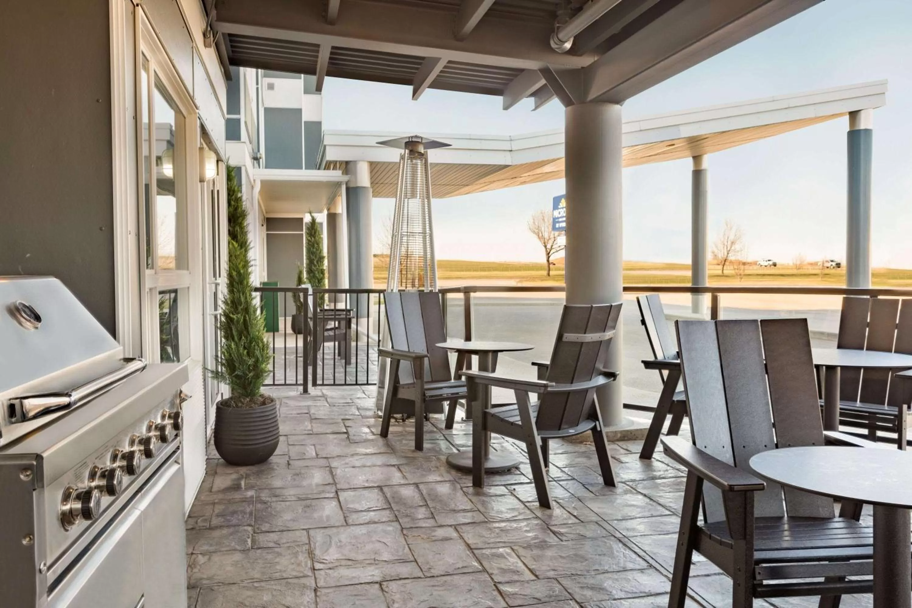 BBQ facilities in Microtel Inn & Suites by Wyndham Estevan
