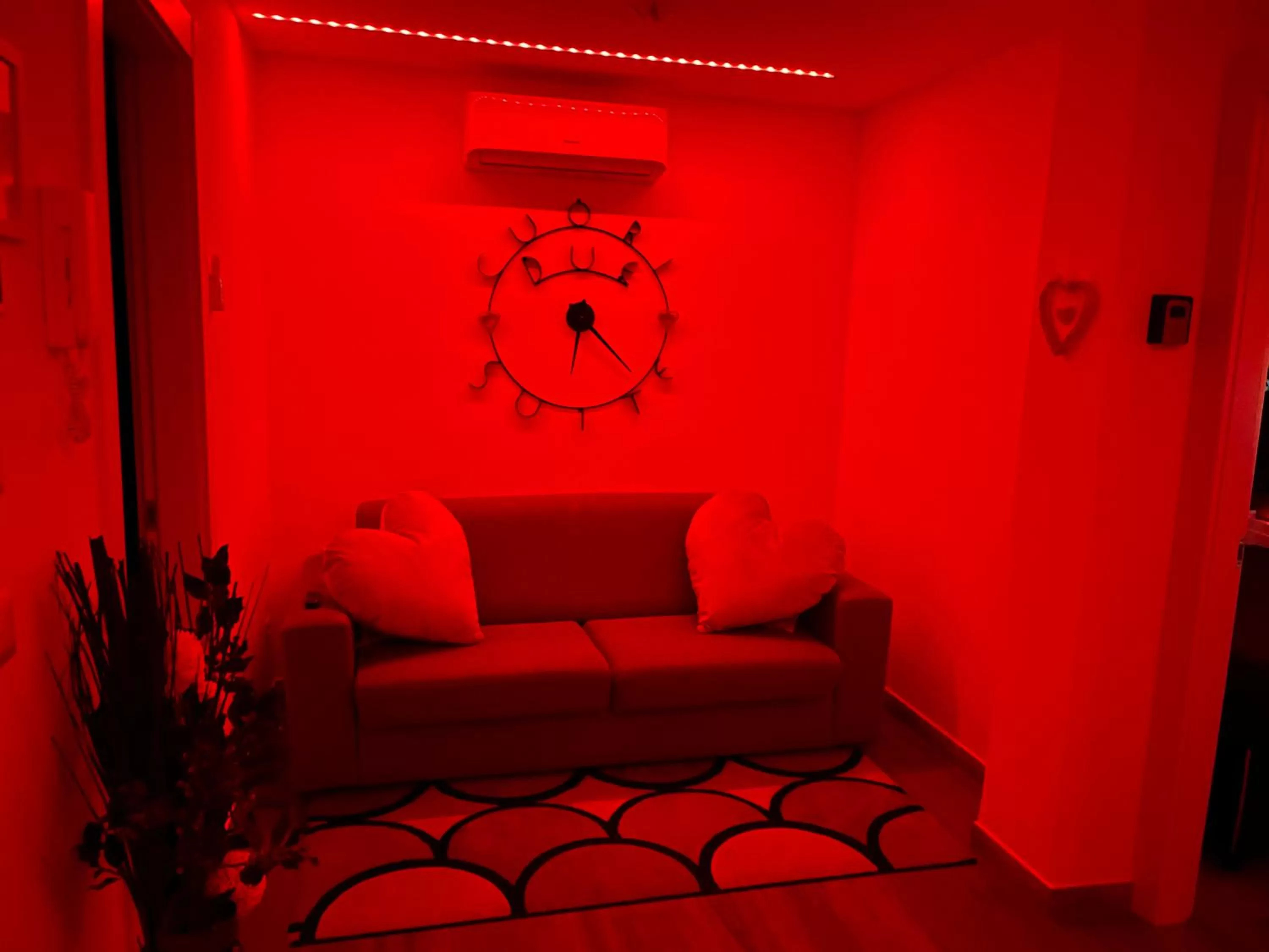 Seating Area in Due Cuori Suite con vasca idromassaggi