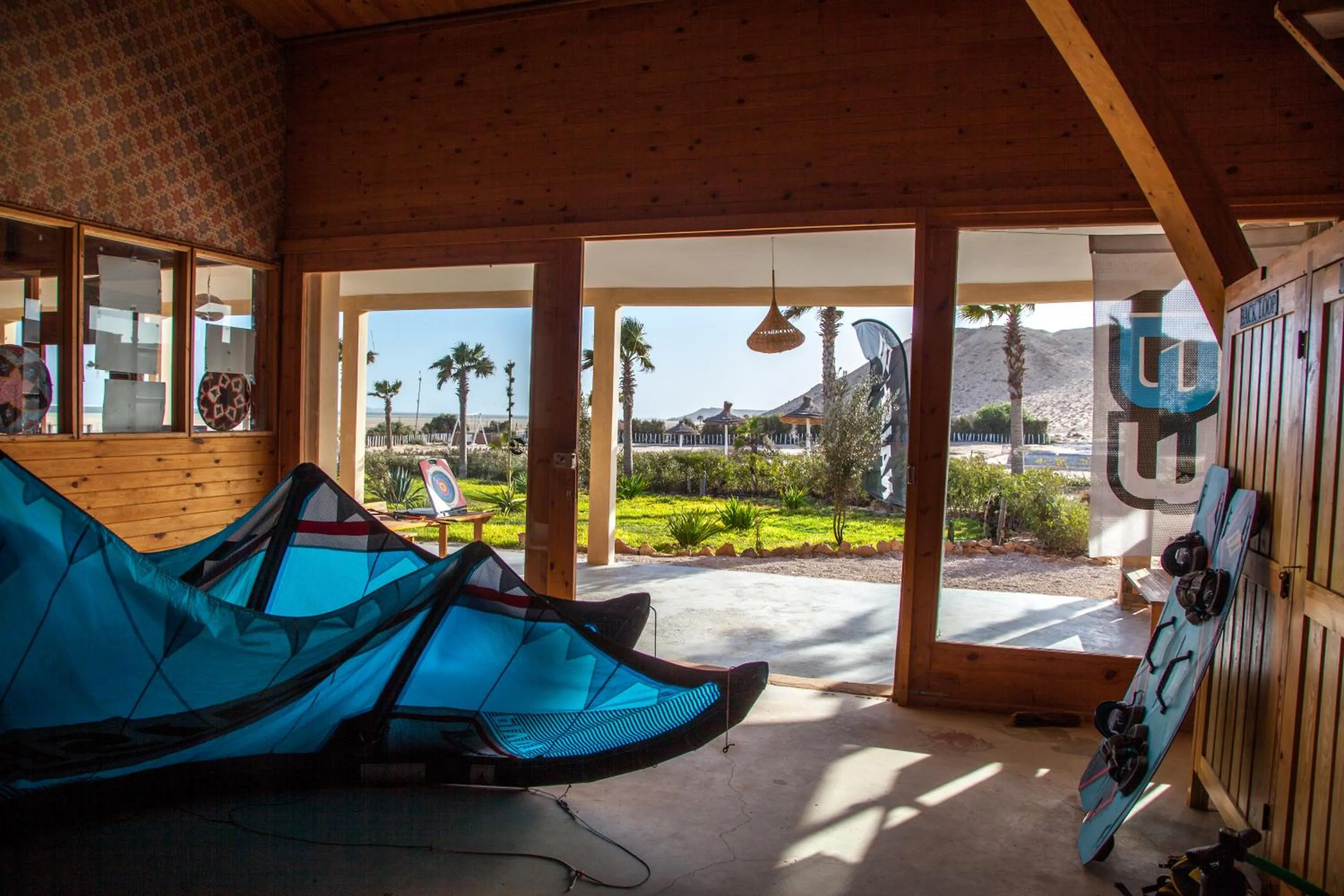 Patio in Dakhla Camp