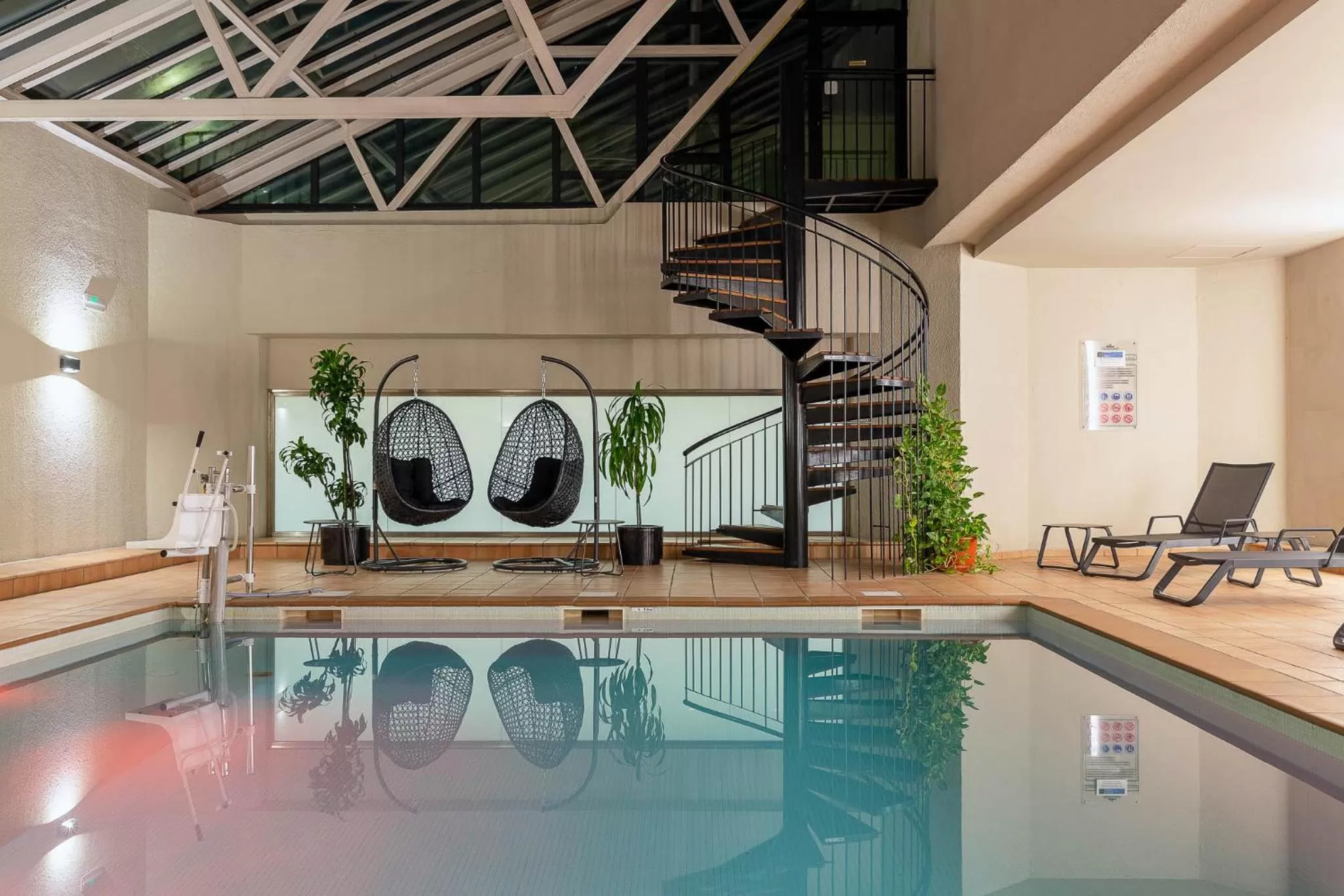 Swimming pool in Parador De La Seu D'urgell