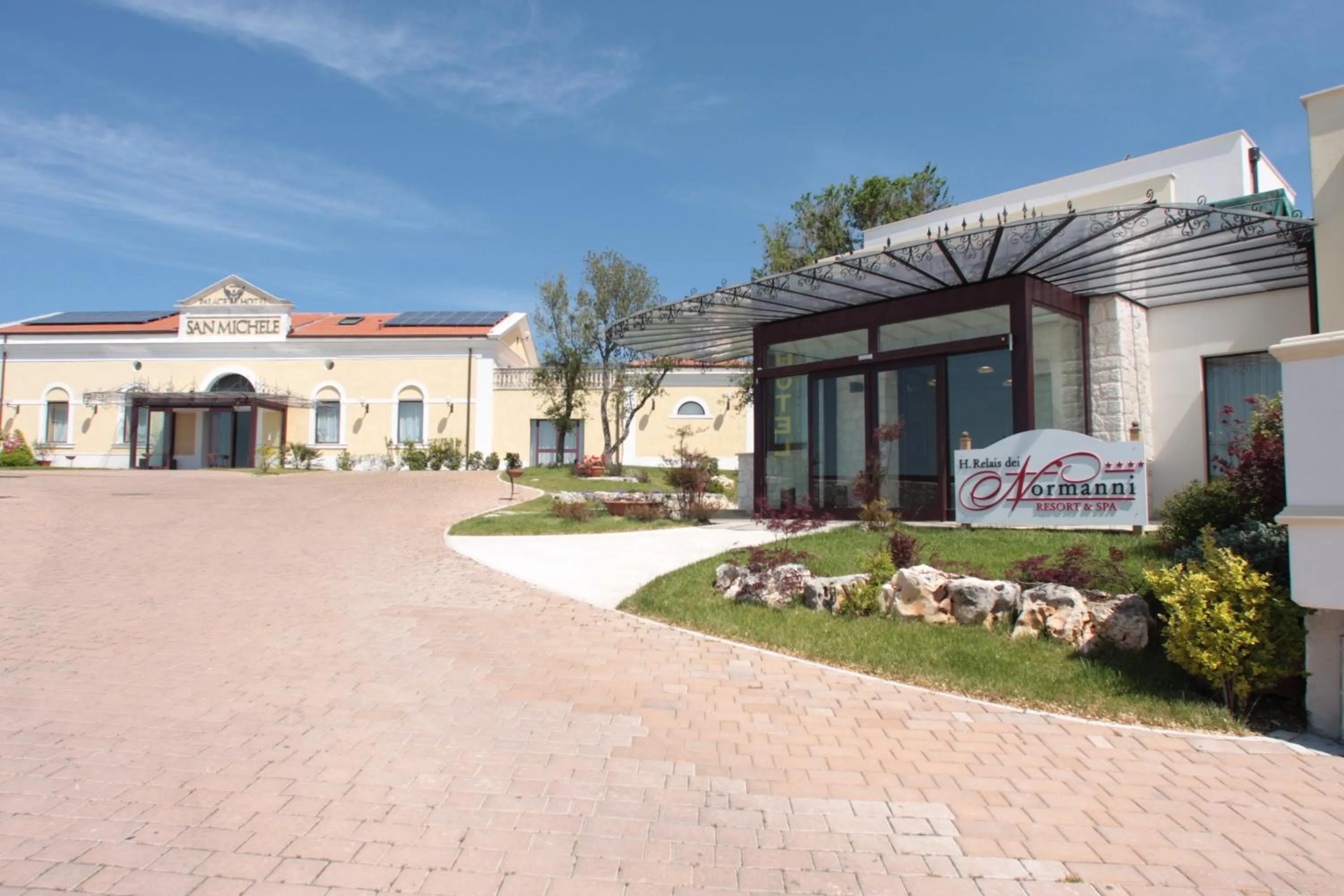 Decorative detail in Palace Hotel San Michele