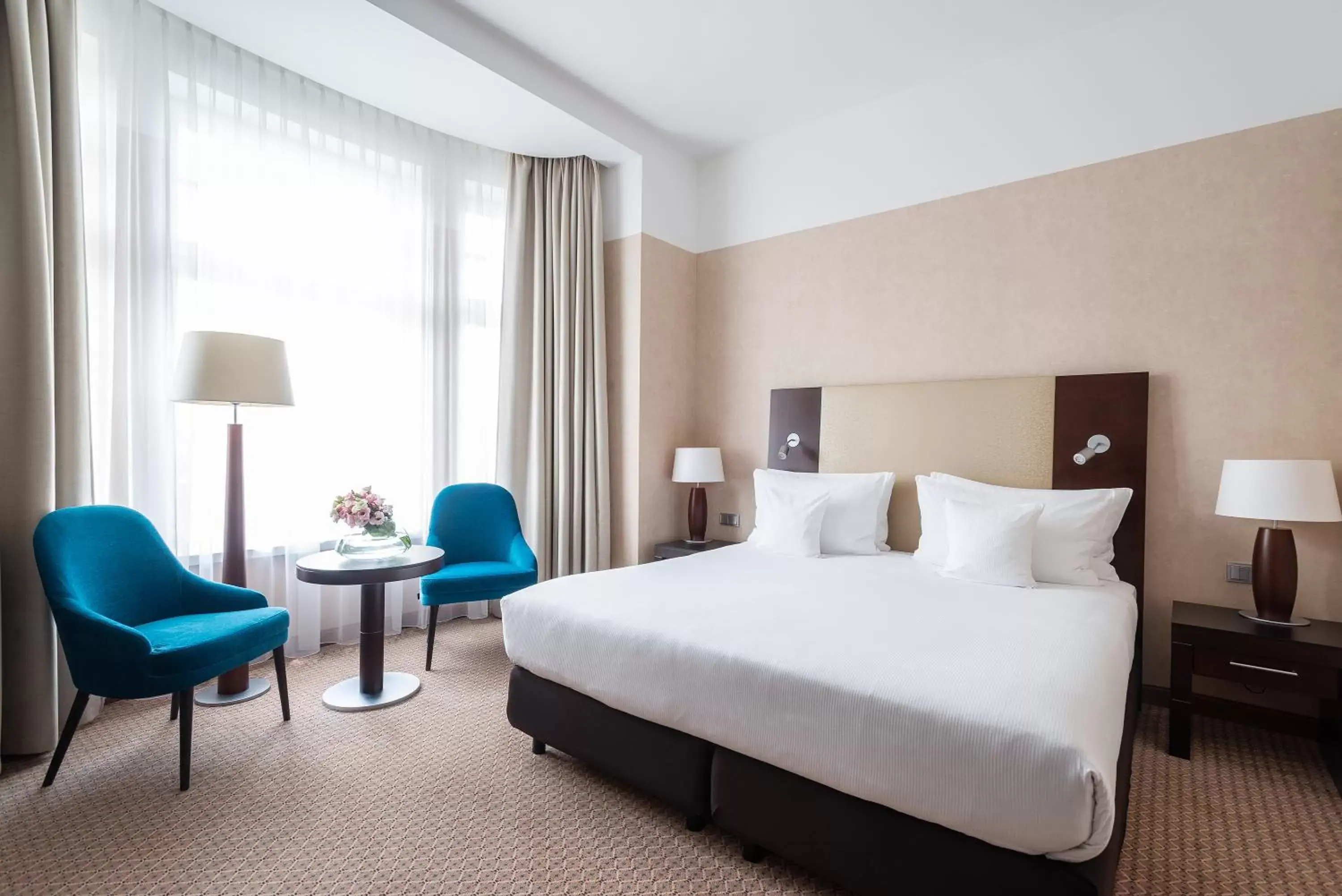 Deluxe Double Room in Hotel Polonia Palace Deluxe Double Room in Hotel Polonia Palace