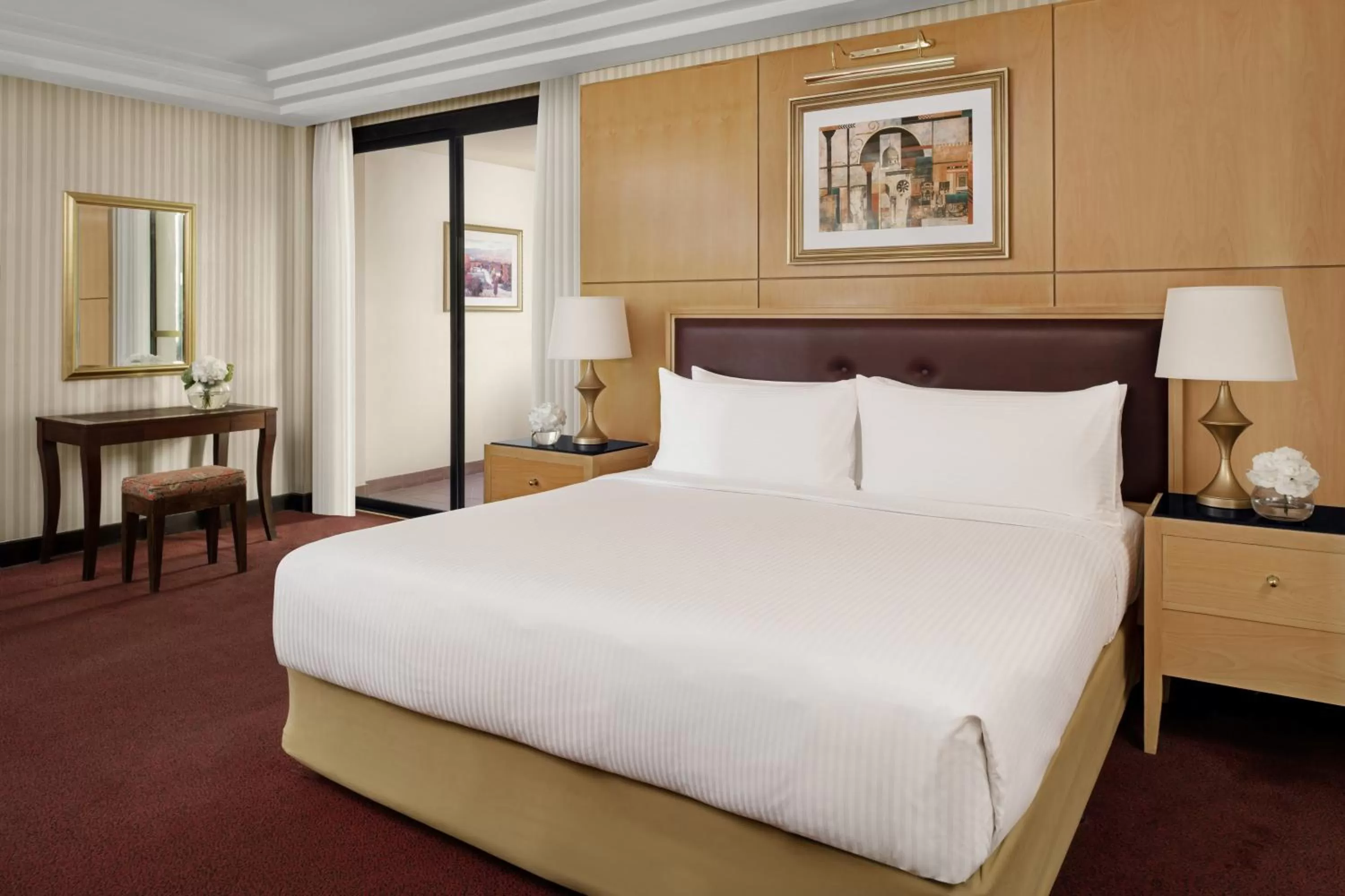 Bed in InterContinental Riyadh, an IHG Hotel