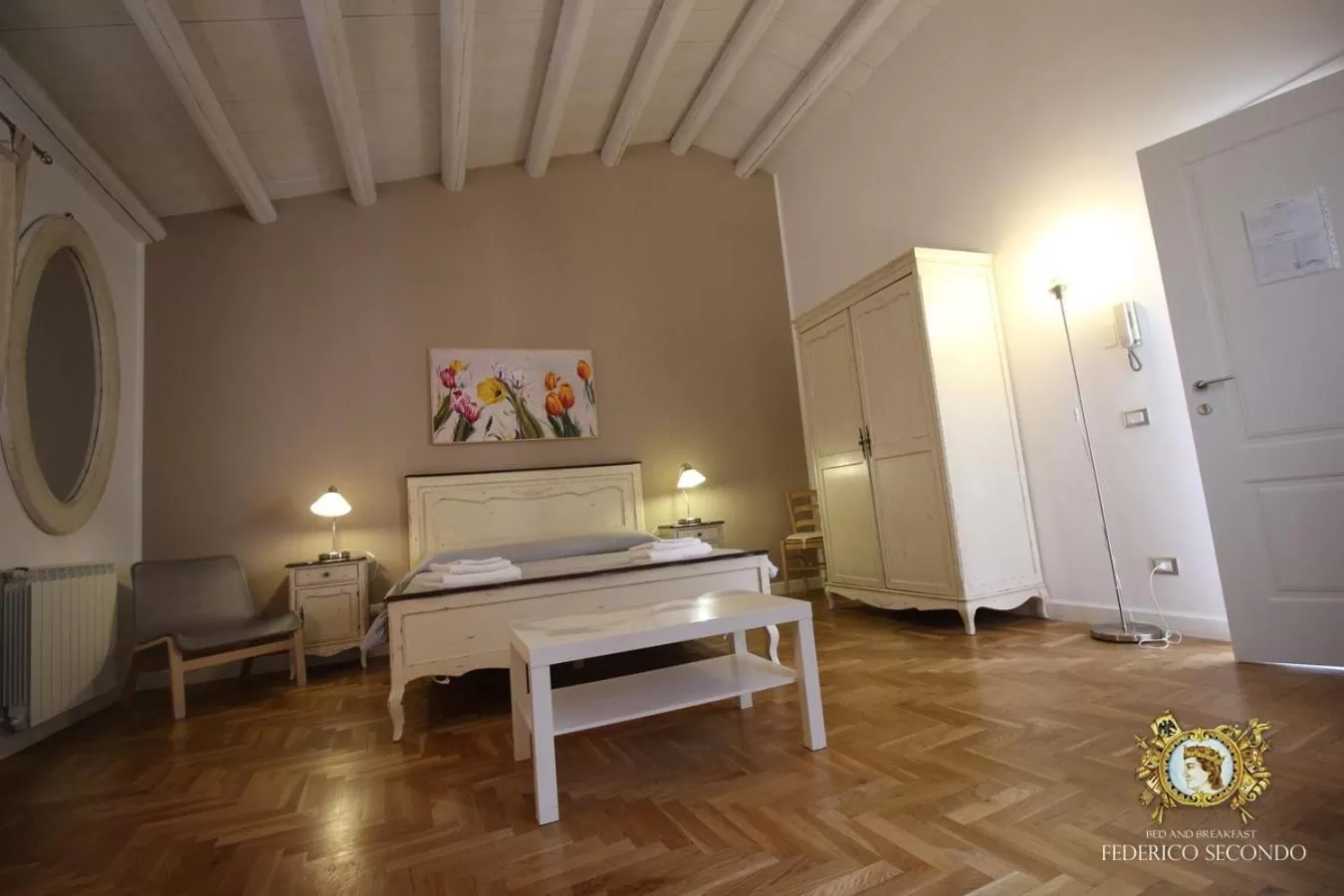 Photo of the whole room in Federico Secondo B&B