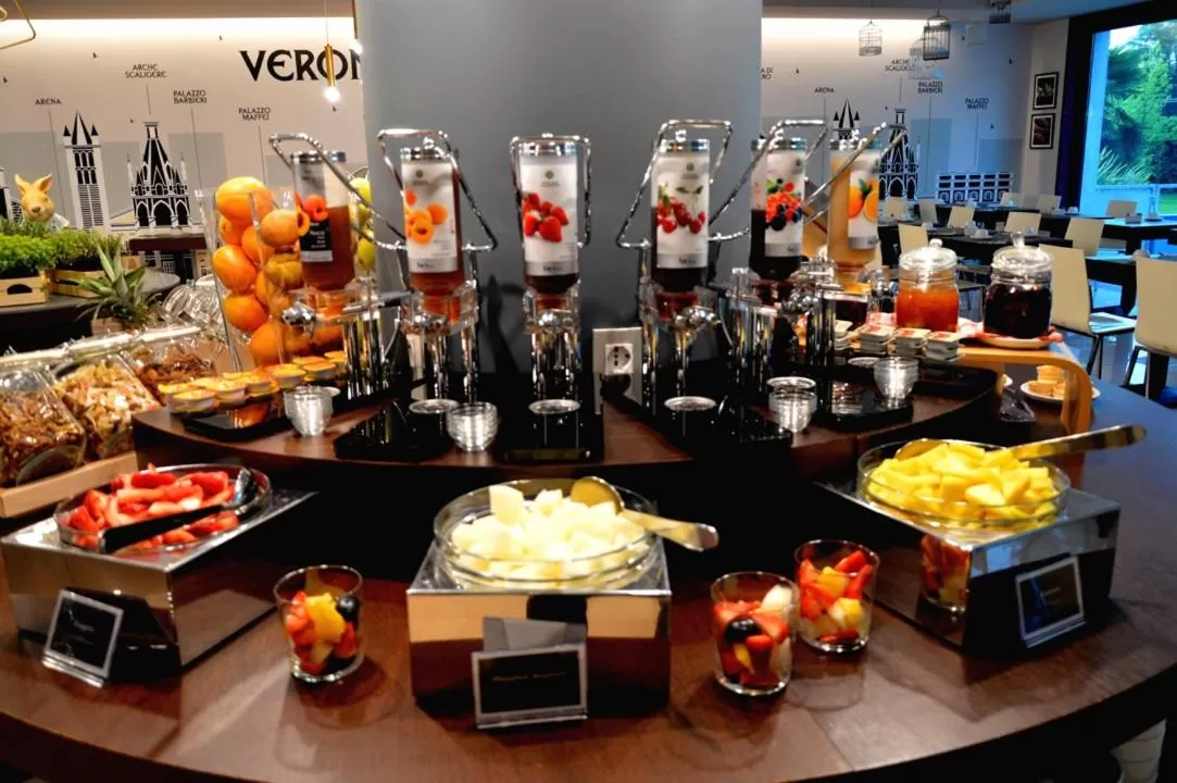 Continental breakfast in Best Western Plus Soave Hotel