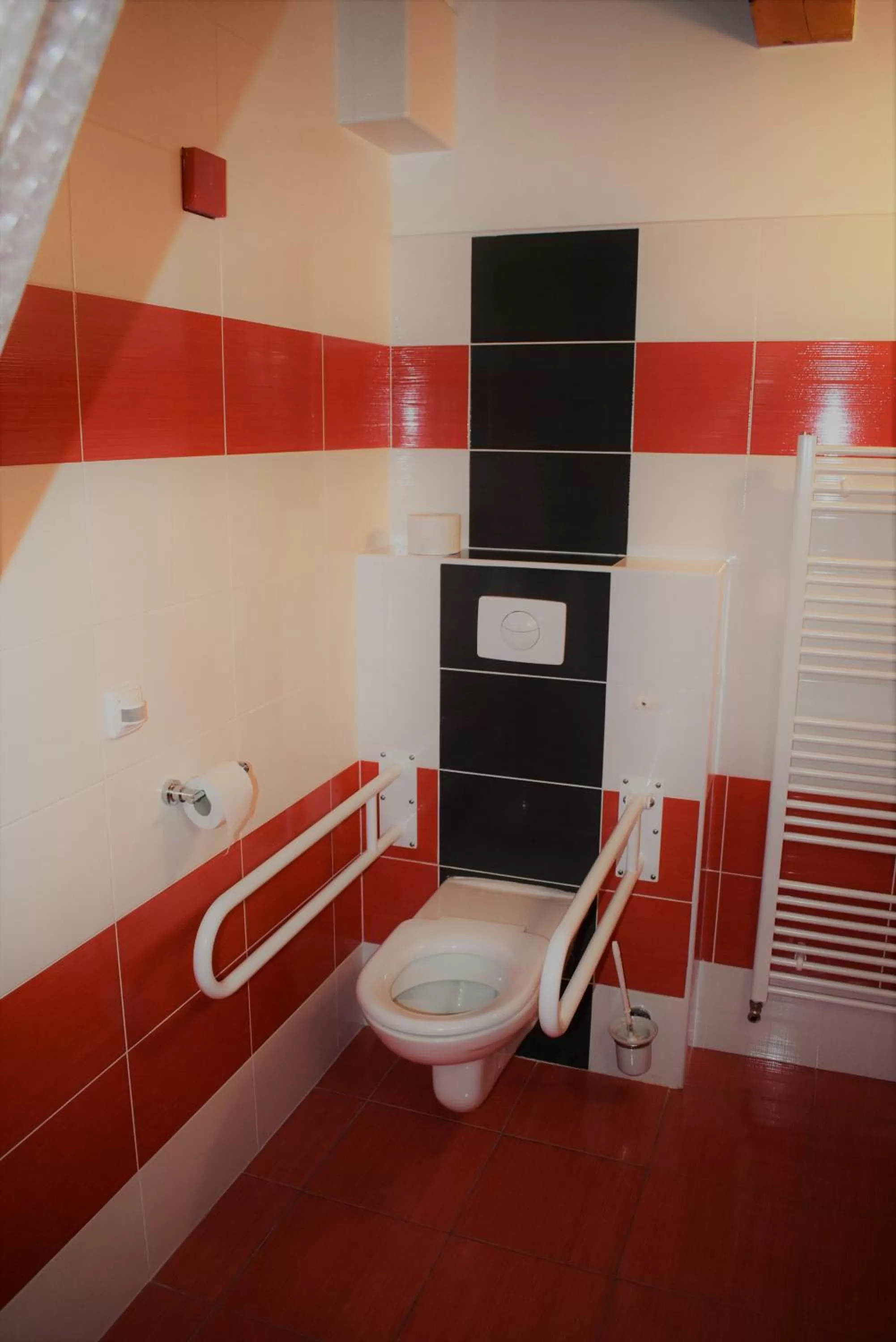 Bathroom in Motel Roubenka