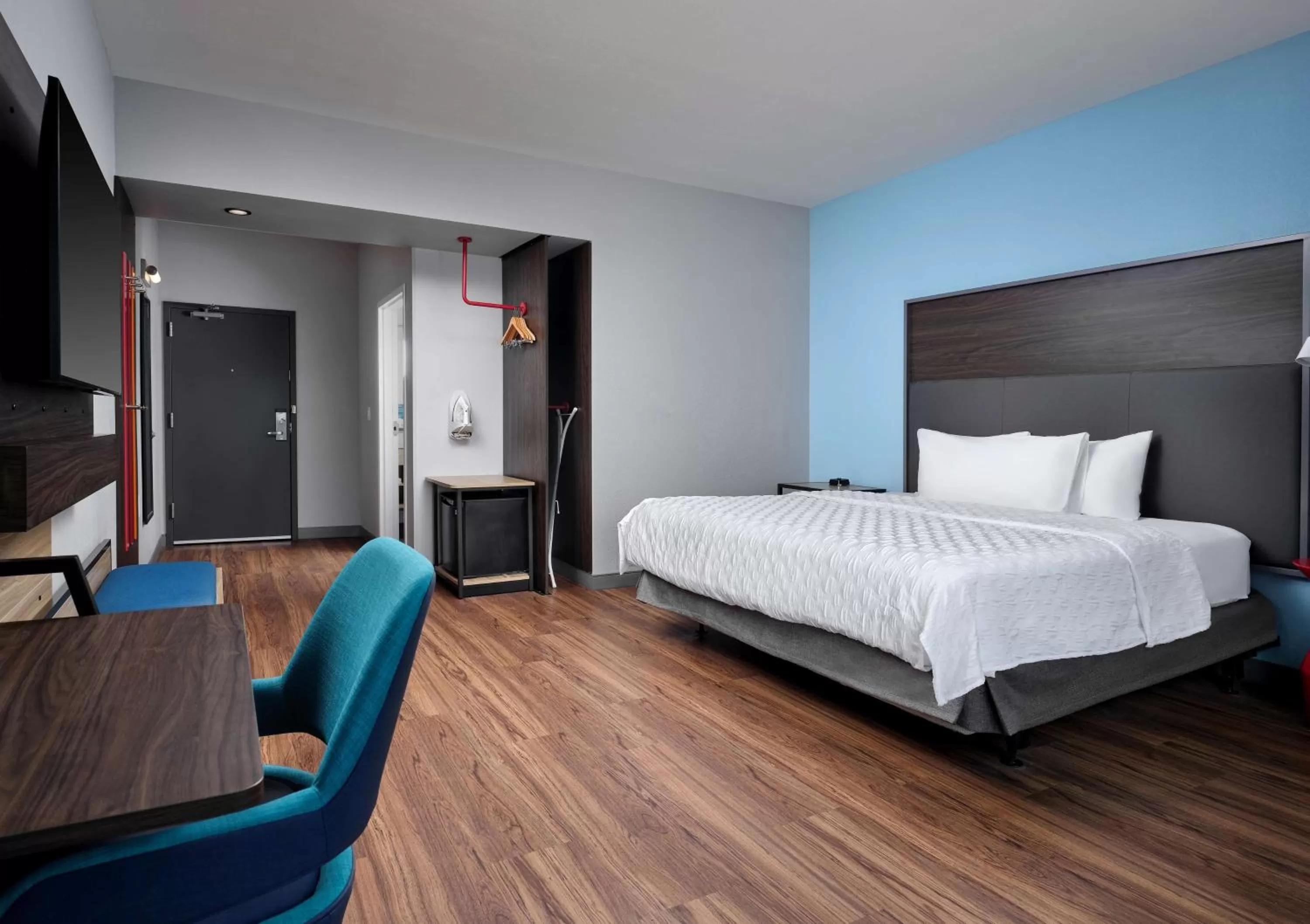 Bedroom, Bed in Tru By Hilton Indianapolis Downtown, In