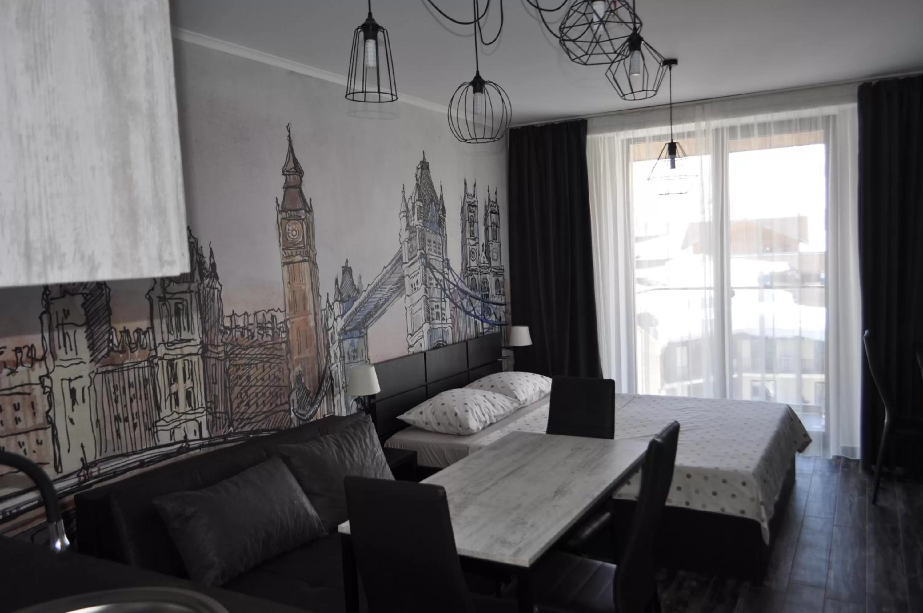 Dining Area in Frozen View New Gudauri