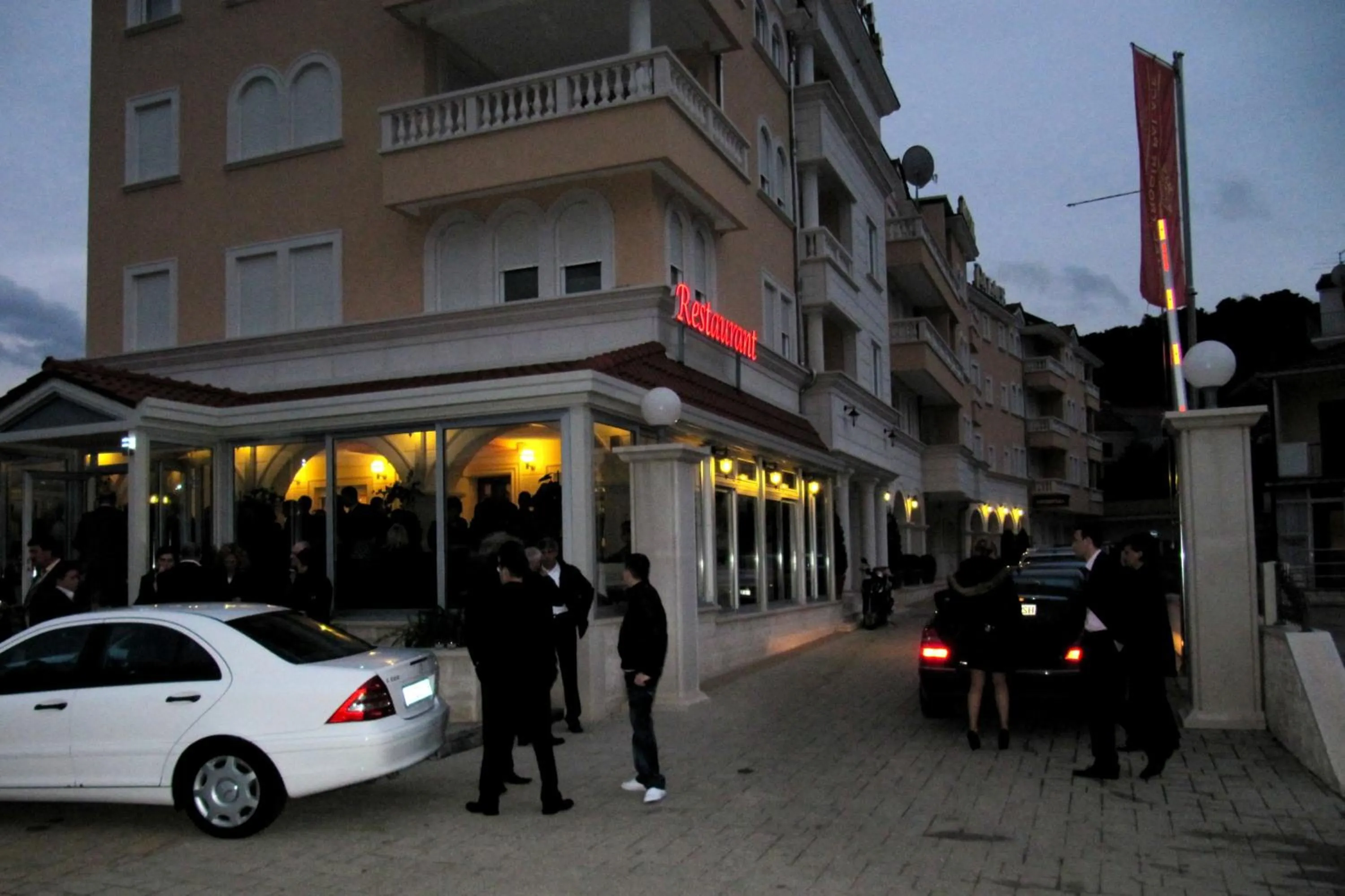 Facade/entrance in Hotel Trogir Palace