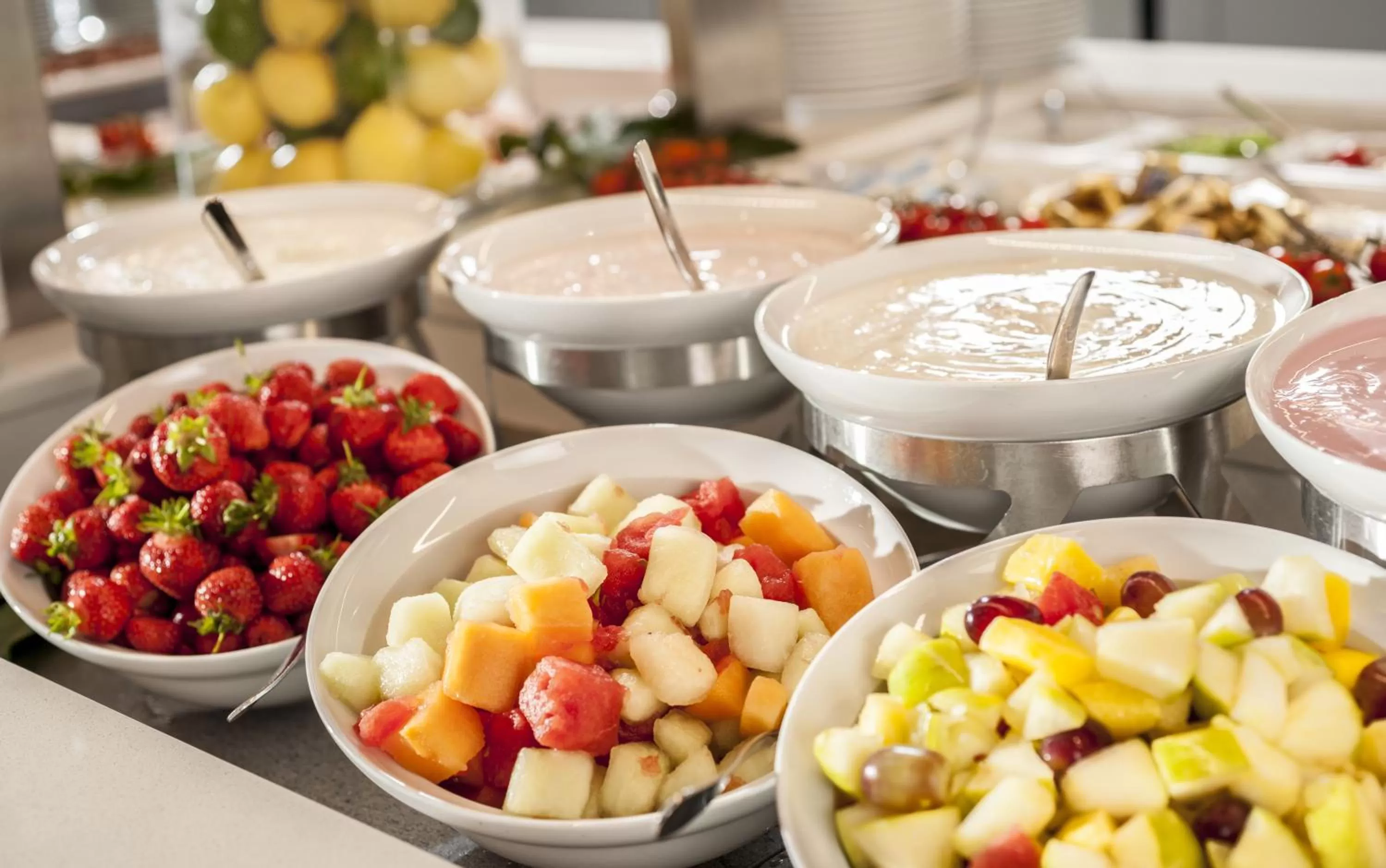 Buffet breakfast in Dorint Hotel Frankfurt/Oberursel