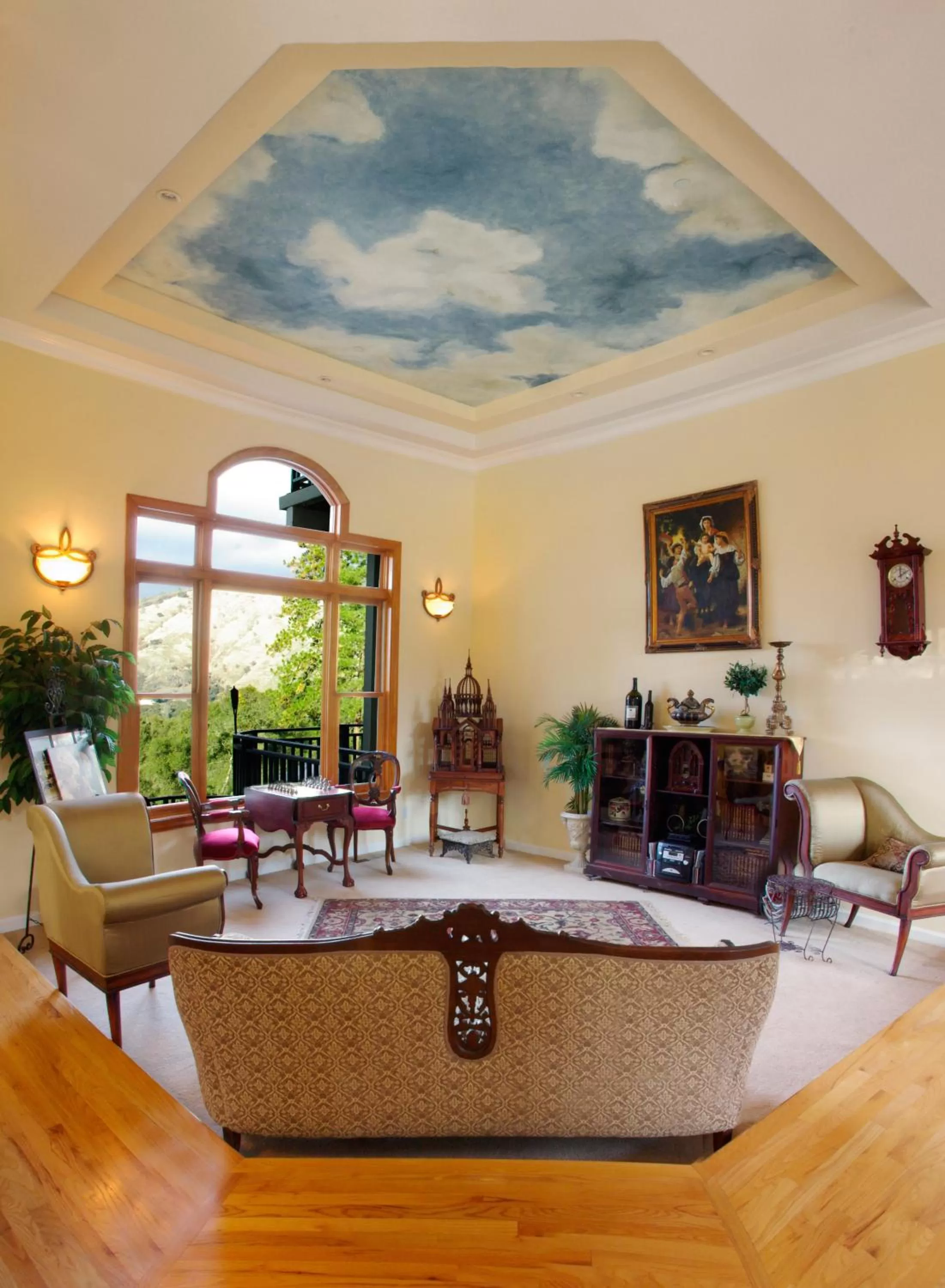 Living room in Bella Vista Bed and Breakfast