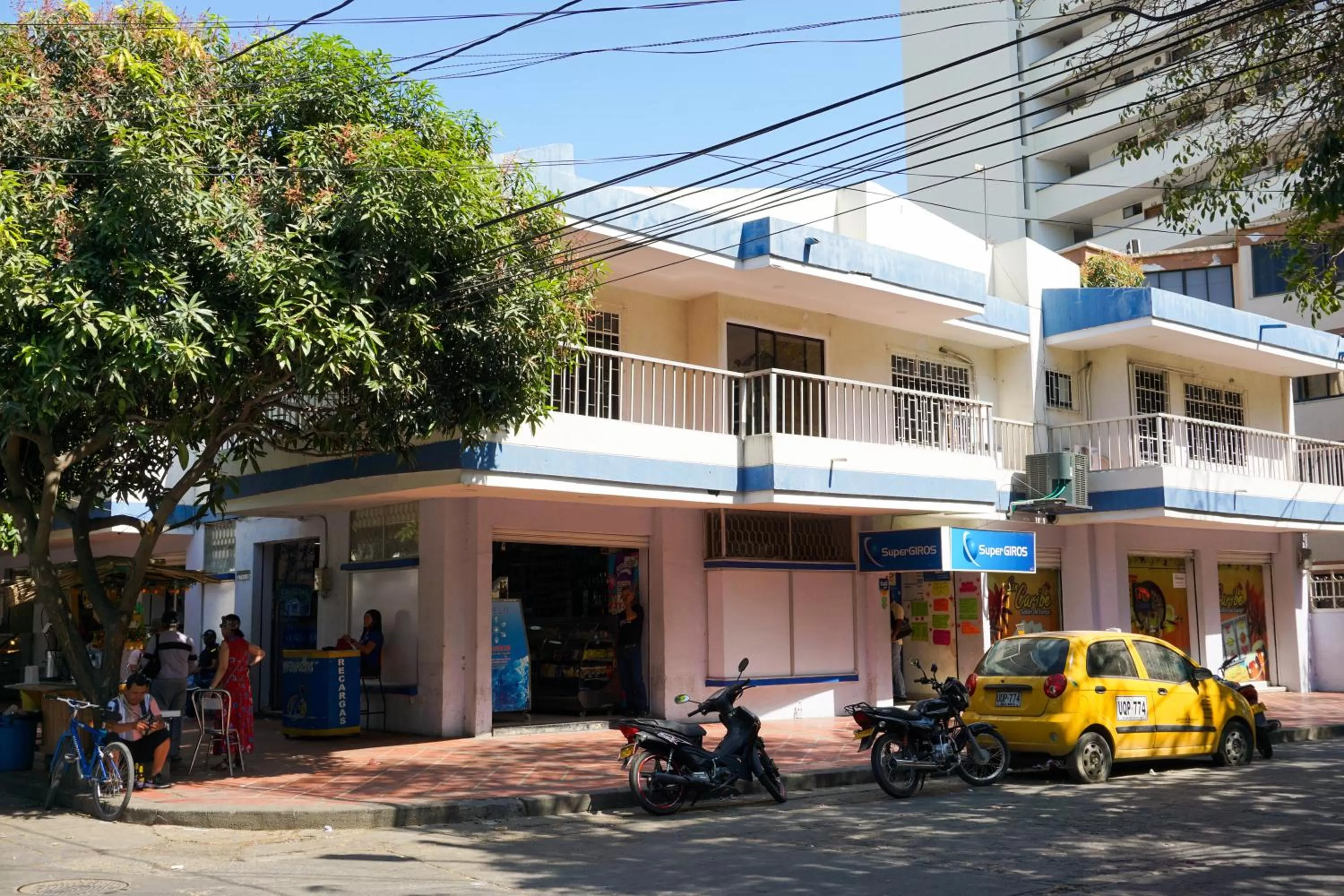 Property building in Hostal Paraiso Tayrona