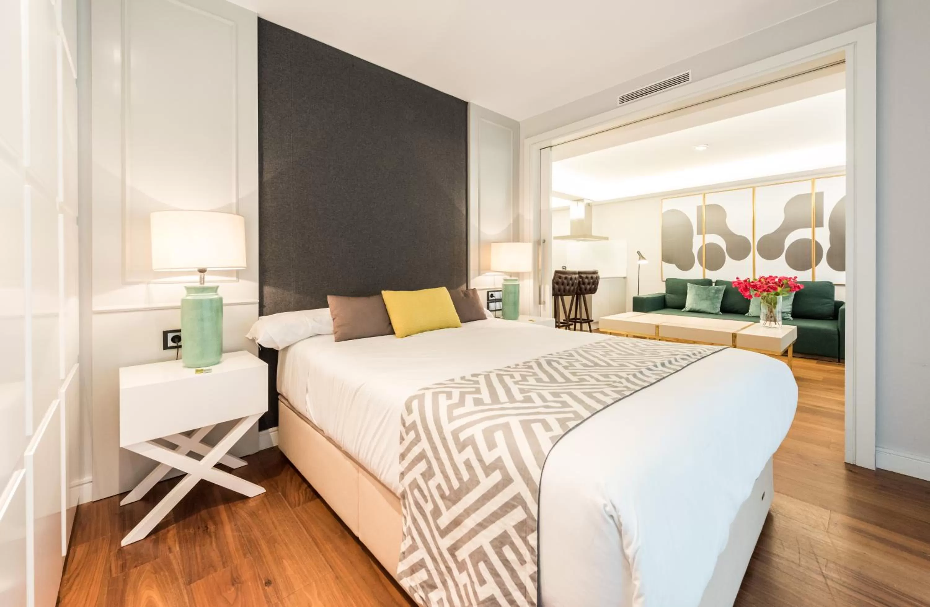 Bed in Gran View Apartments