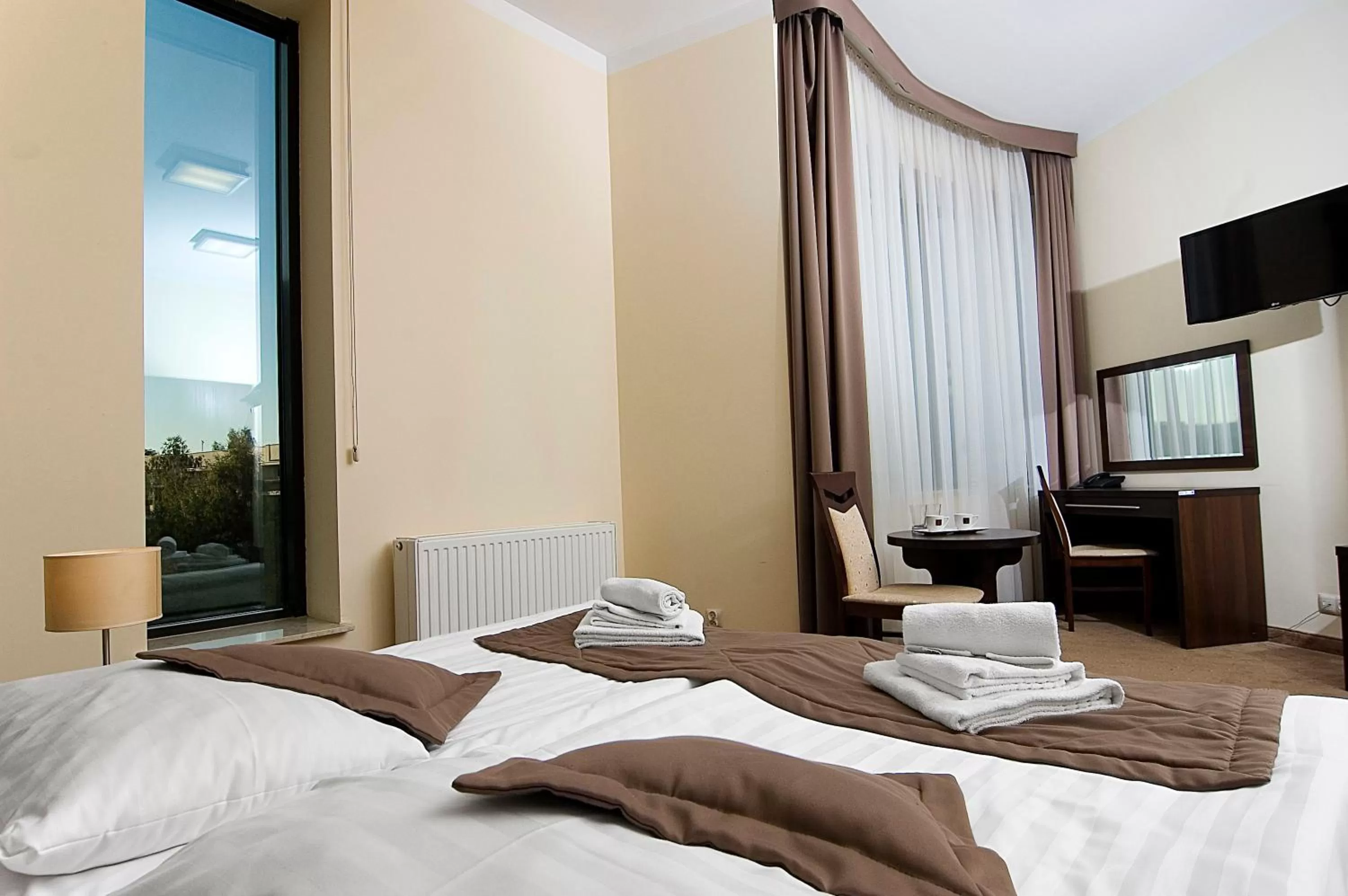 Photo of the whole room, Bed in Hotel Forum Fitness Spa & Wellness