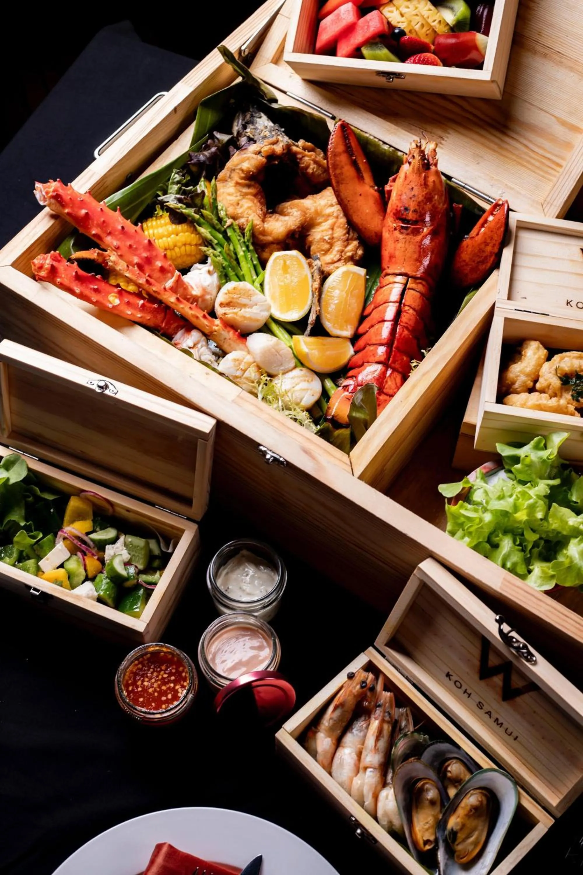 Kitchen or kitchenette in W Koh Samui