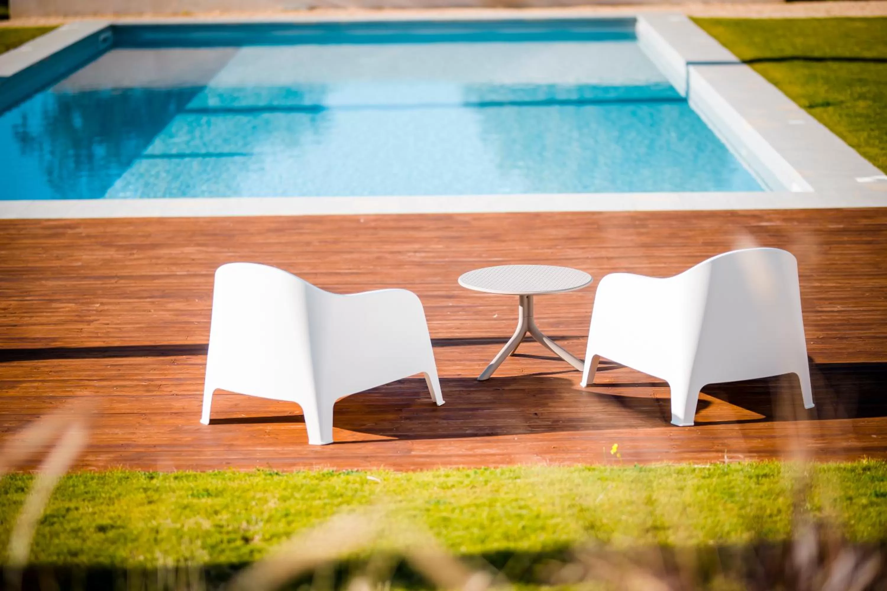 Pool view in Baglio Custera