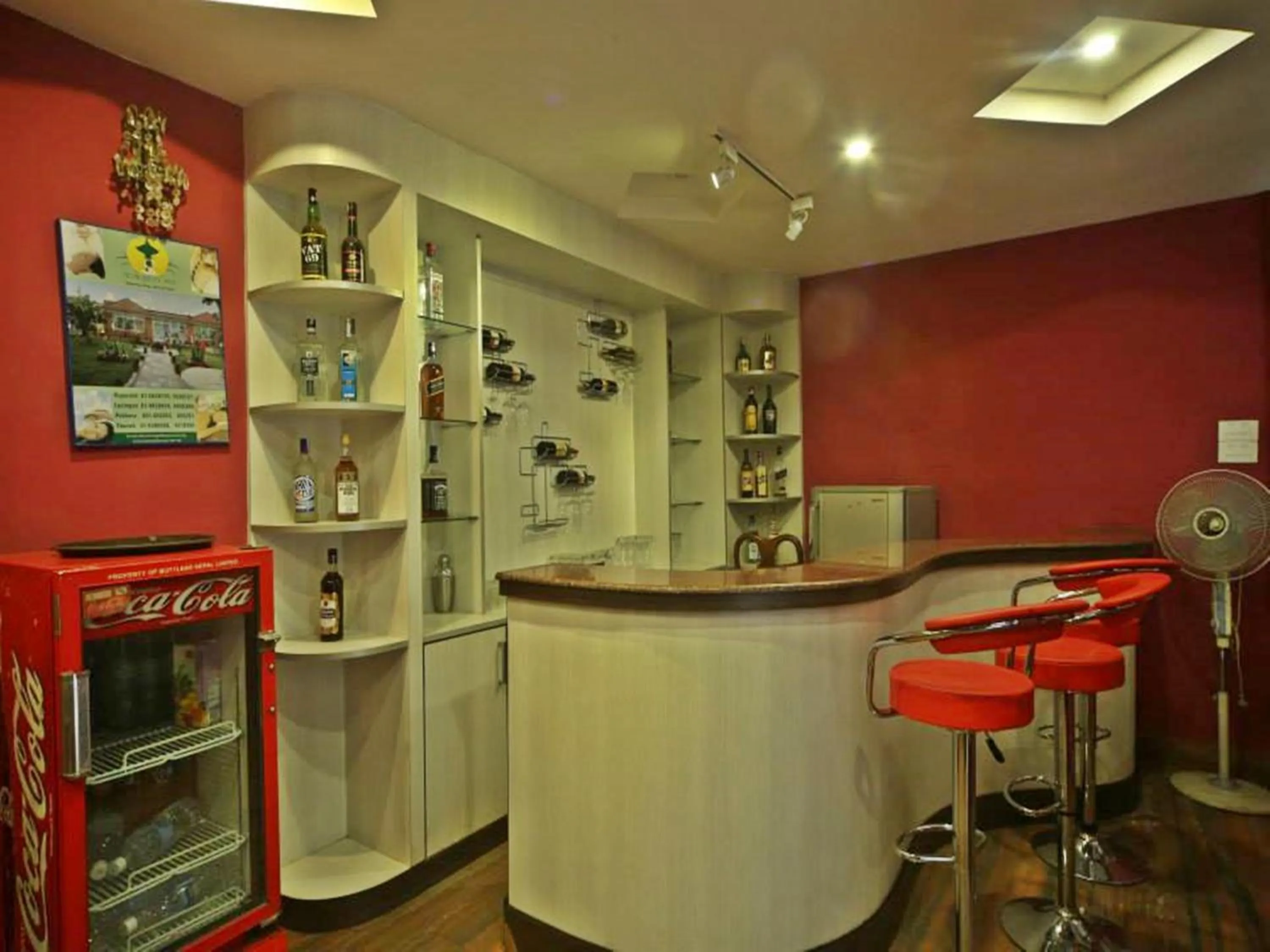 Drinks in Hotel Pleasure Home