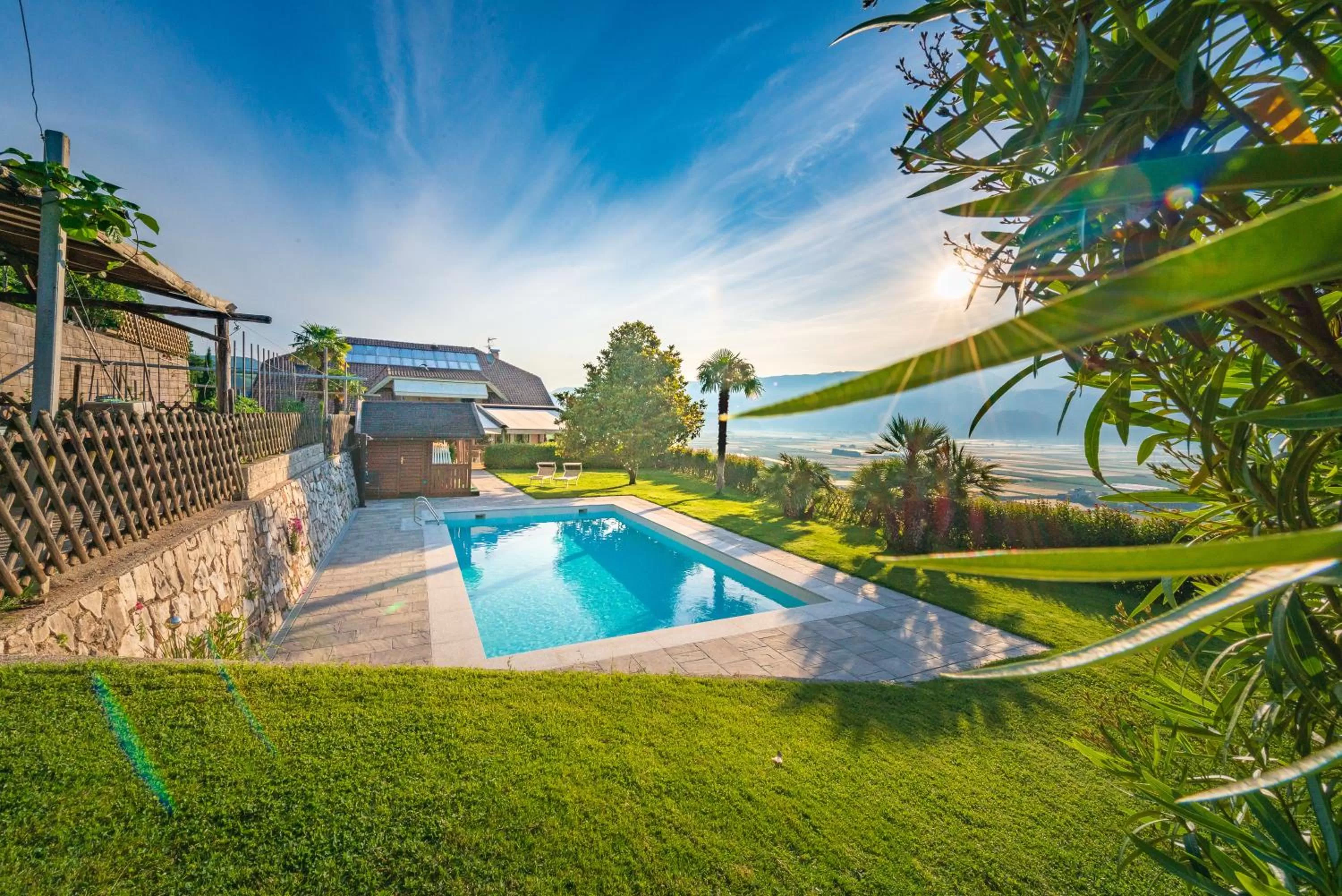 Swimming pool in Garni Hotel Ritterhof