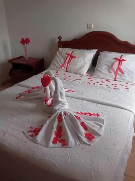 Bedroom, Bed in Hotel Avenida