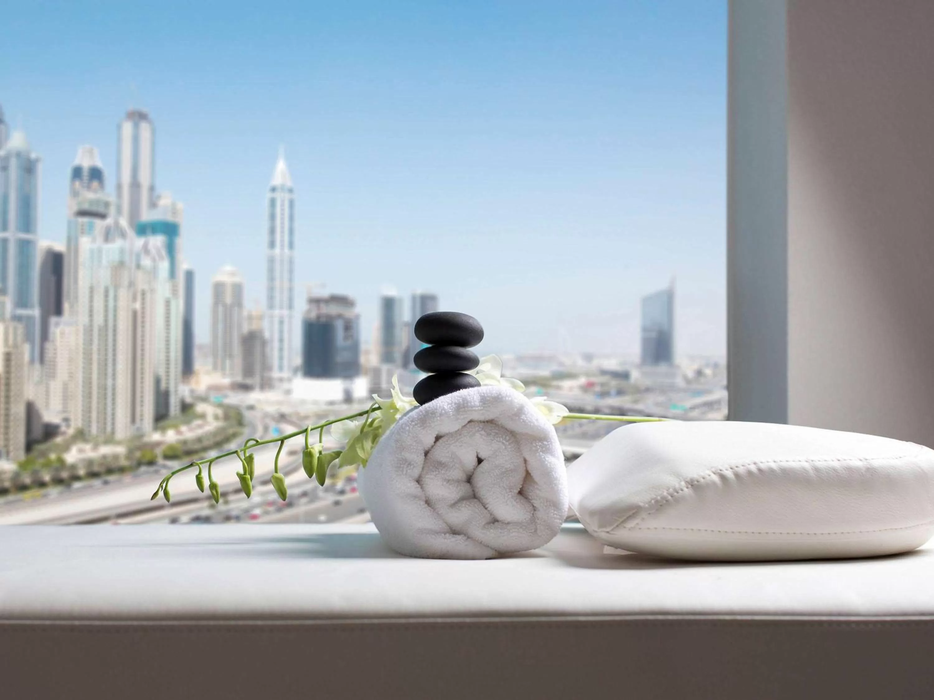 On site in Pullman Dubai Jumeirah Lakes Towers