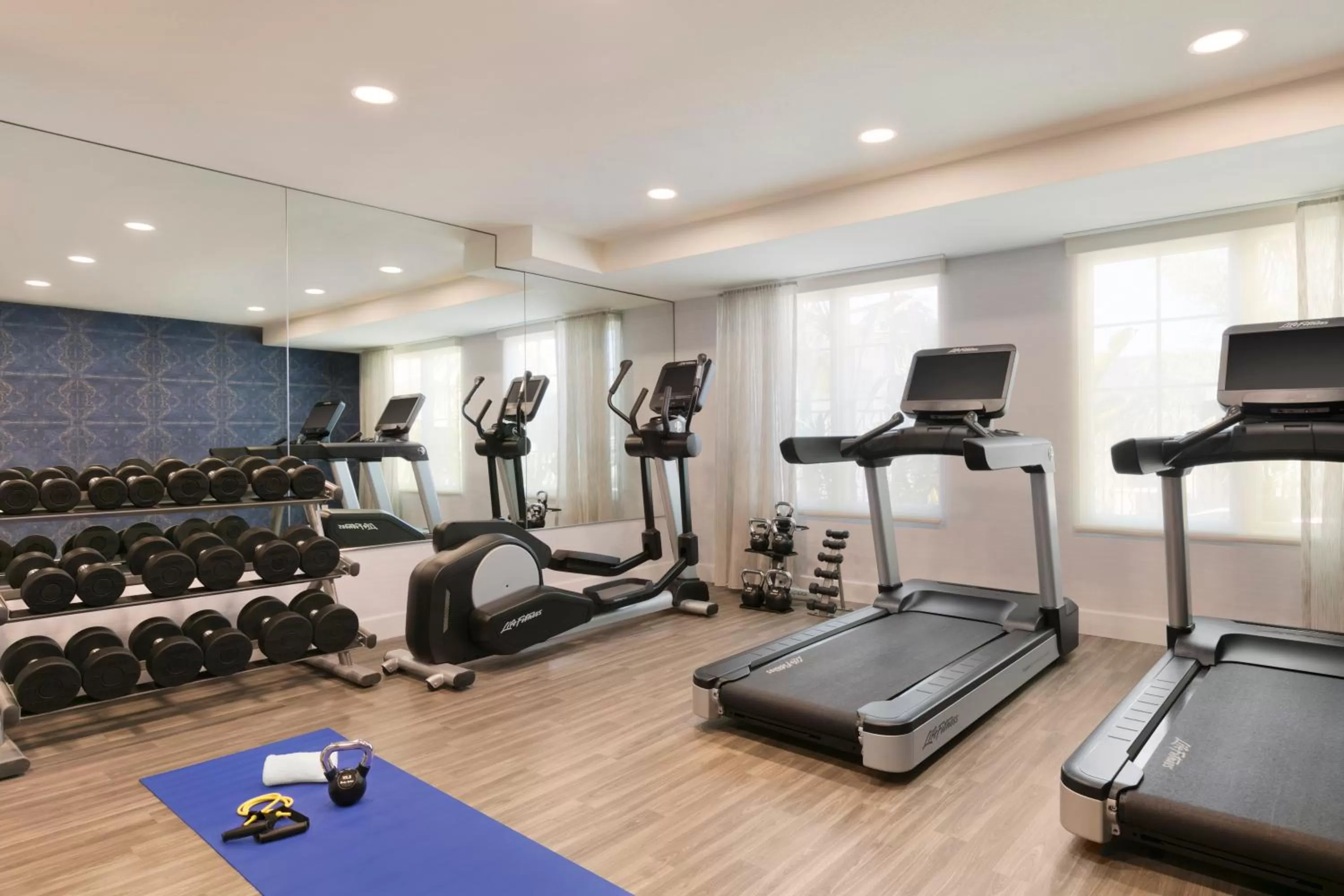 Fitness centre/facilities in Hyatt Place Santa Barbara