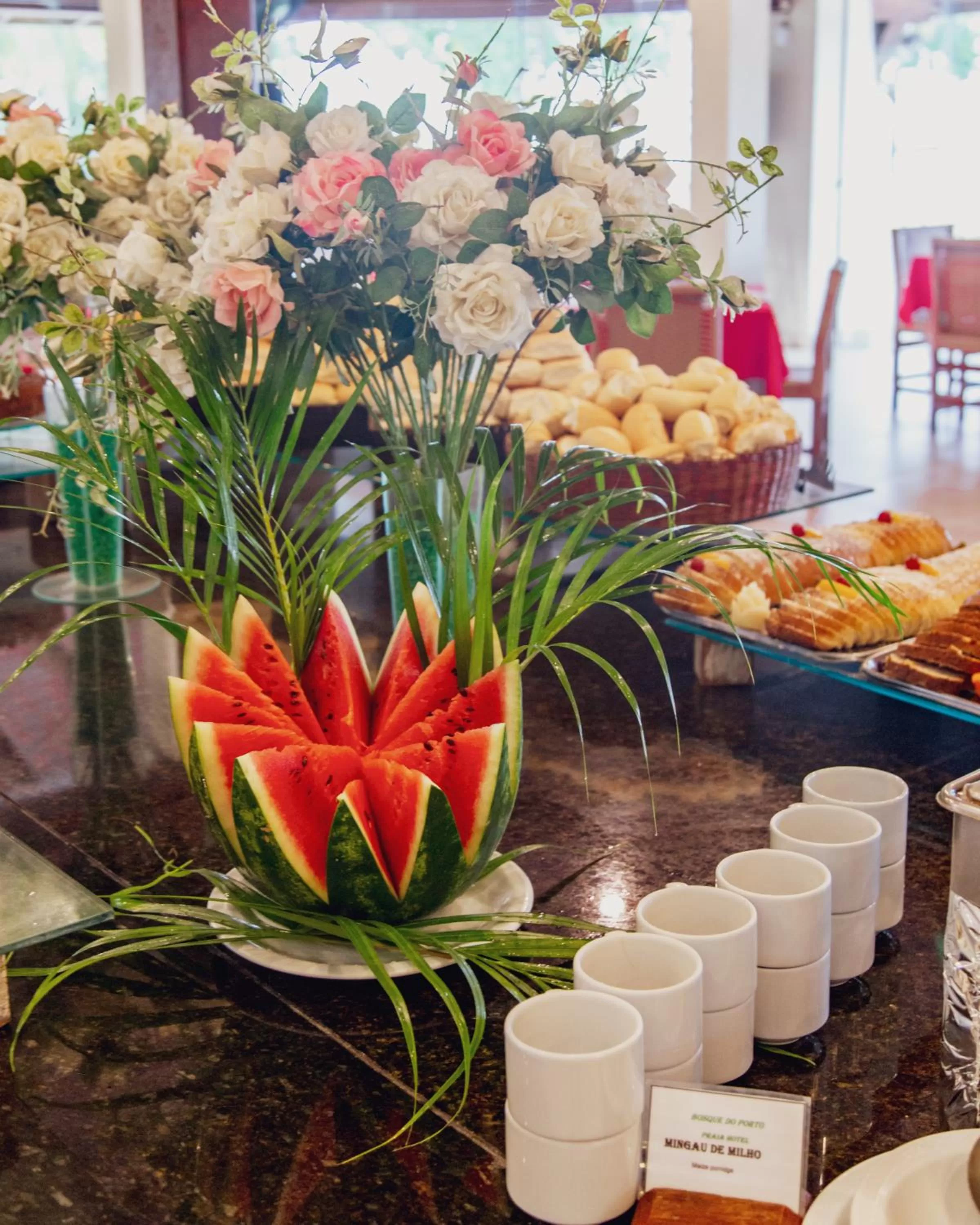 Breakfast in Bosque do Porto Praia Hotel